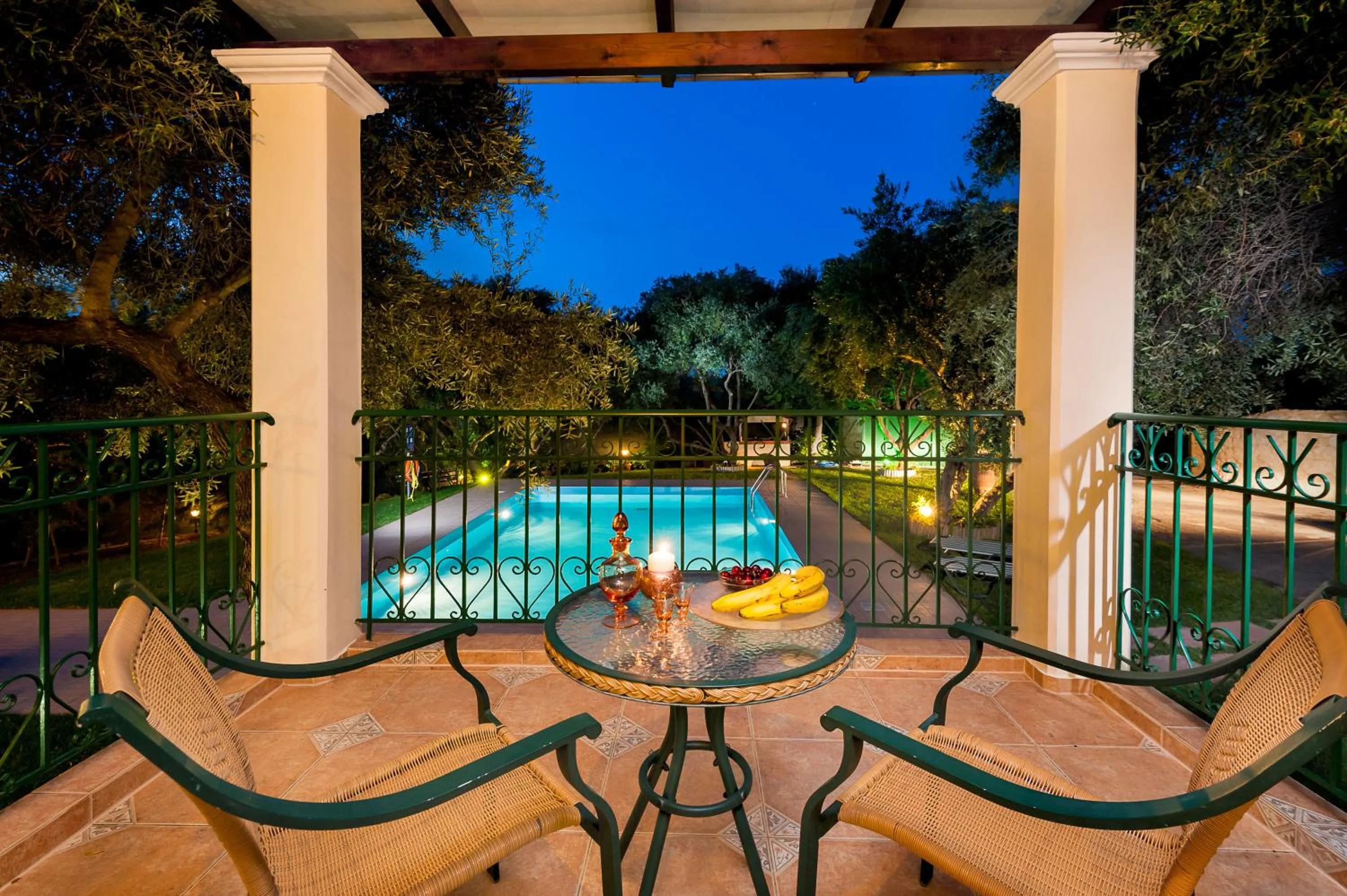 Balcony/Terrace in Villa Vallia - Villa Marina