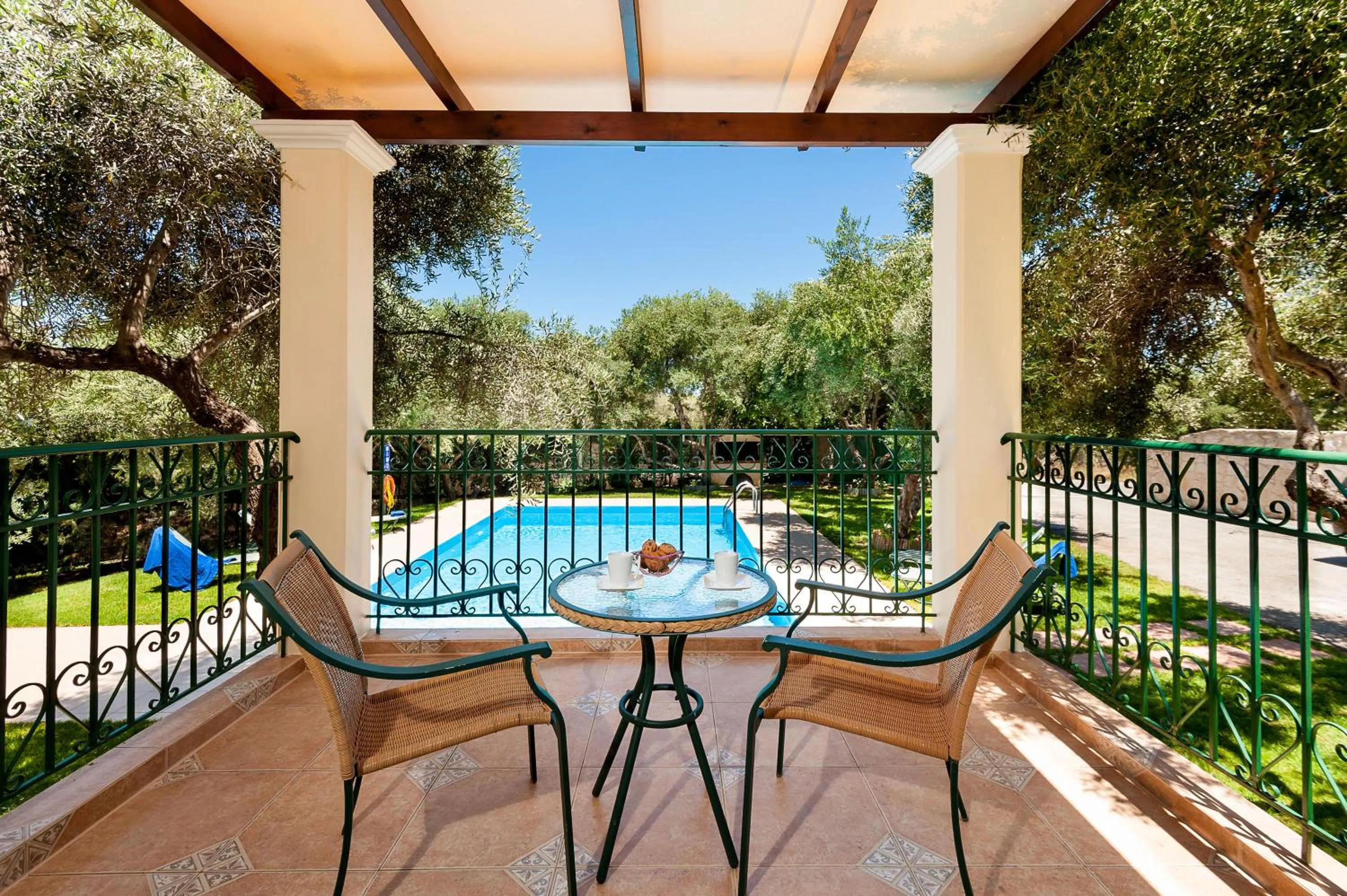 Balcony/Terrace in Villa Vallia - Villa Marina