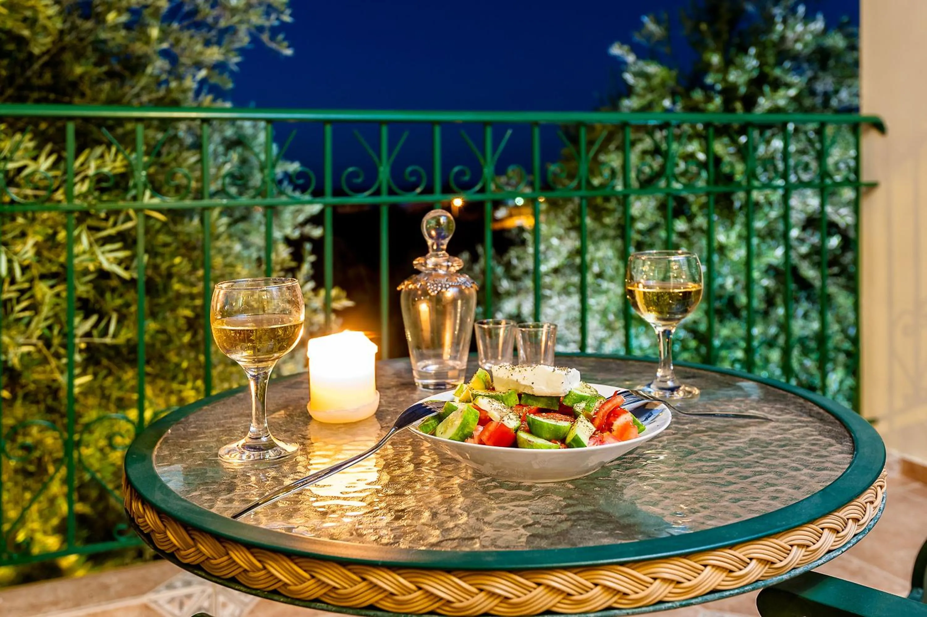 Balcony/Terrace in Villa Vallia - Villa Marina