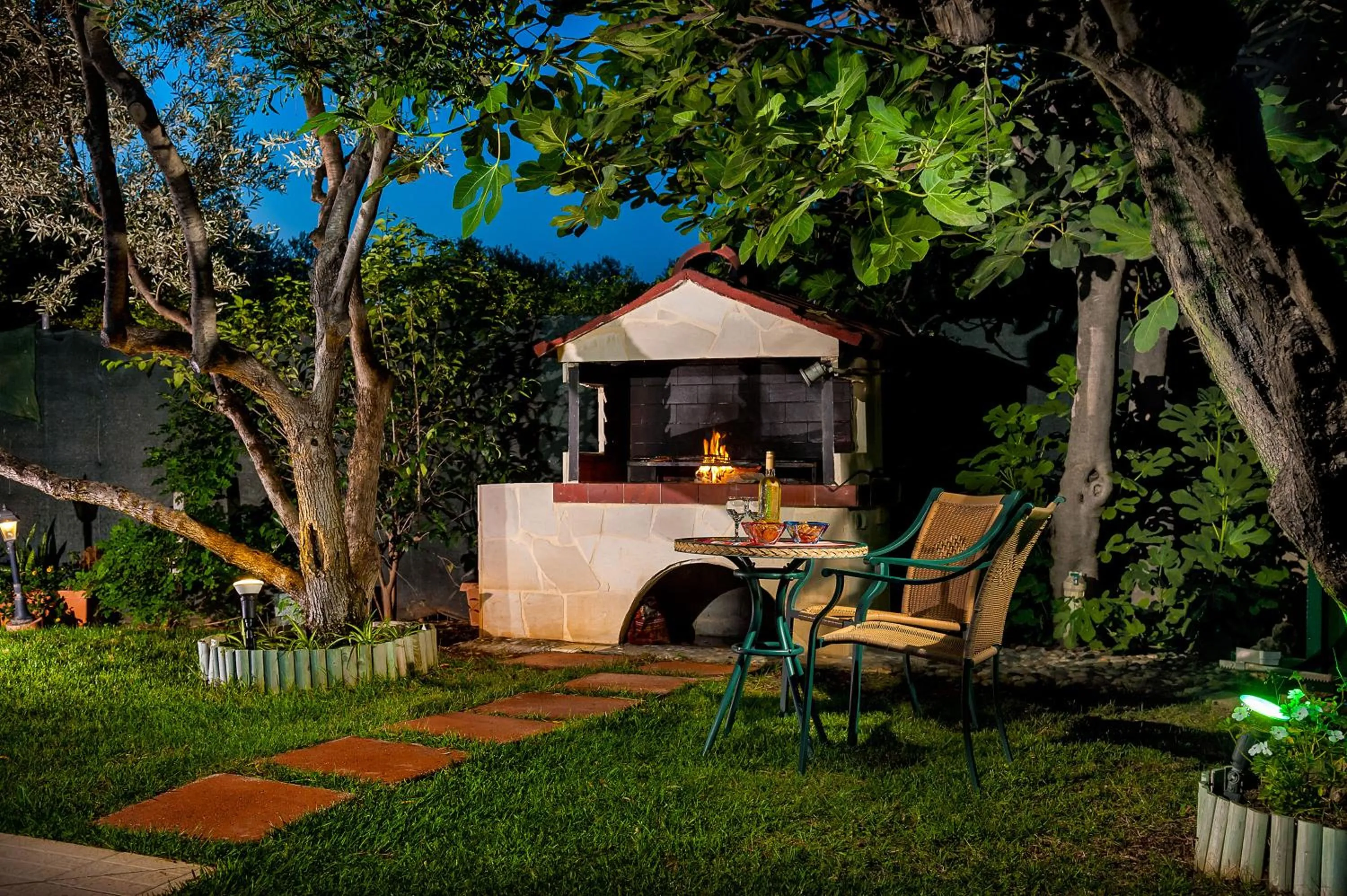 BBQ facilities in Villa Vallia - Villa Marina