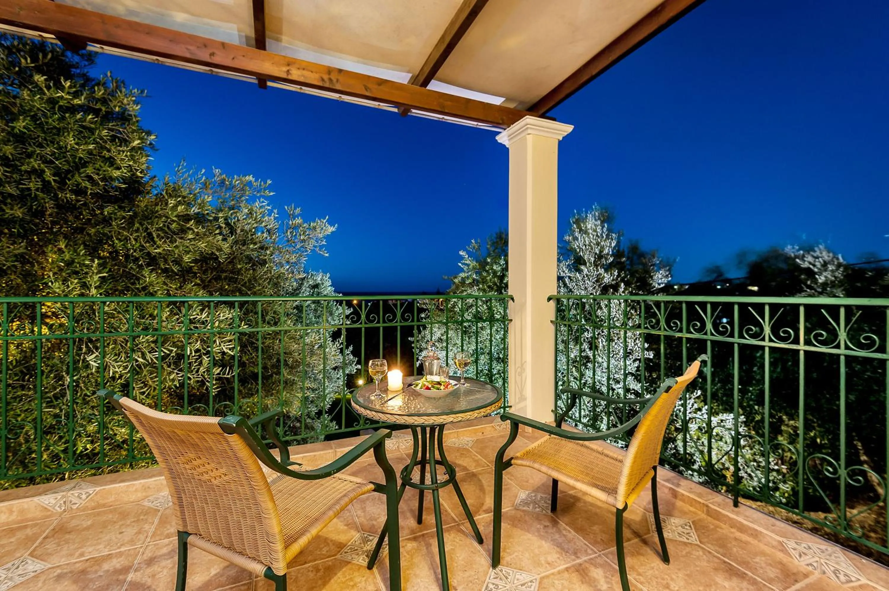 Balcony/Terrace in Villa Vallia - Villa Marina