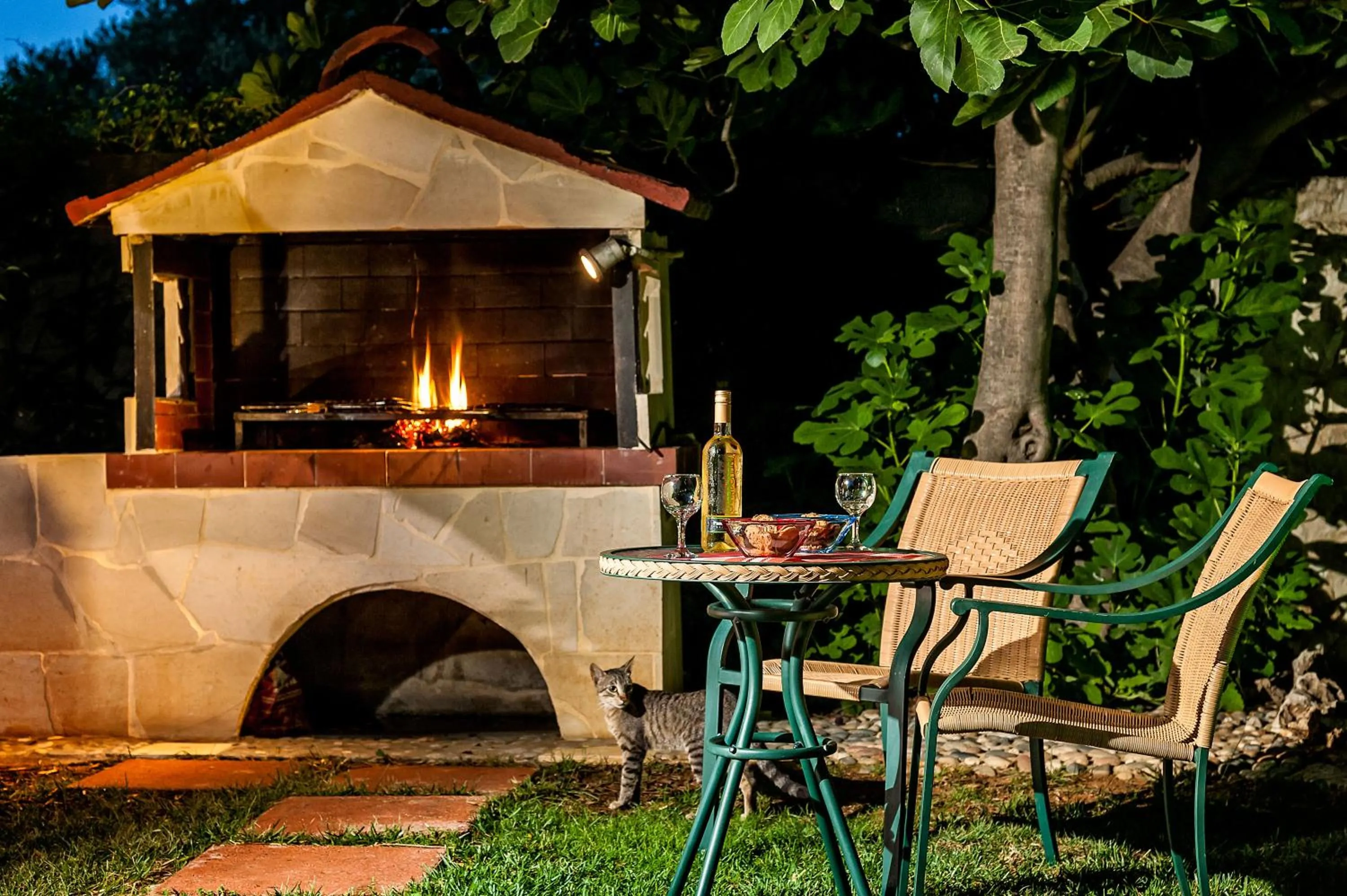 BBQ facilities in Villa Vallia - Villa Marina