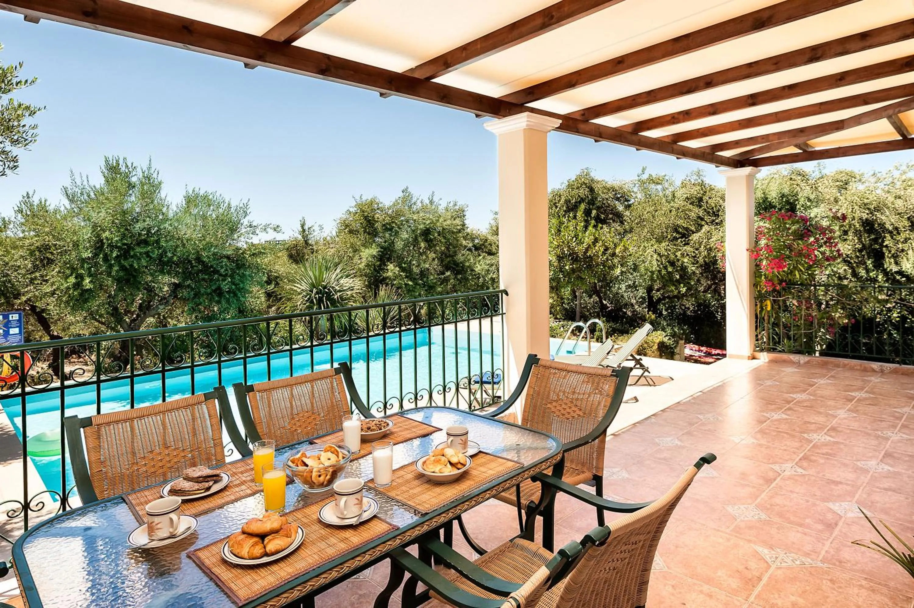 Balcony/Terrace in Villa Vallia - Villa Marina