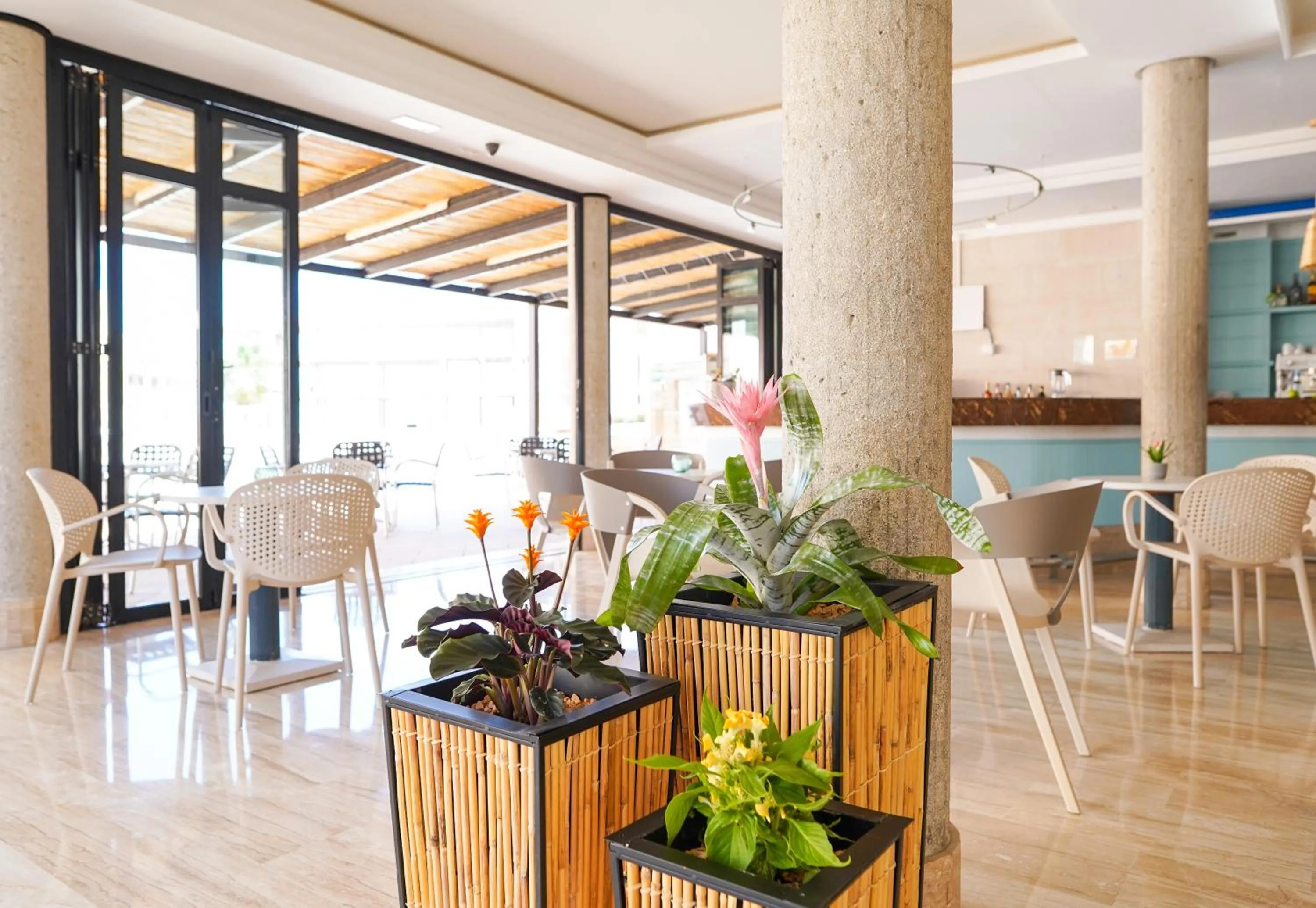 Living room in Rosamar Ibiza Hotel