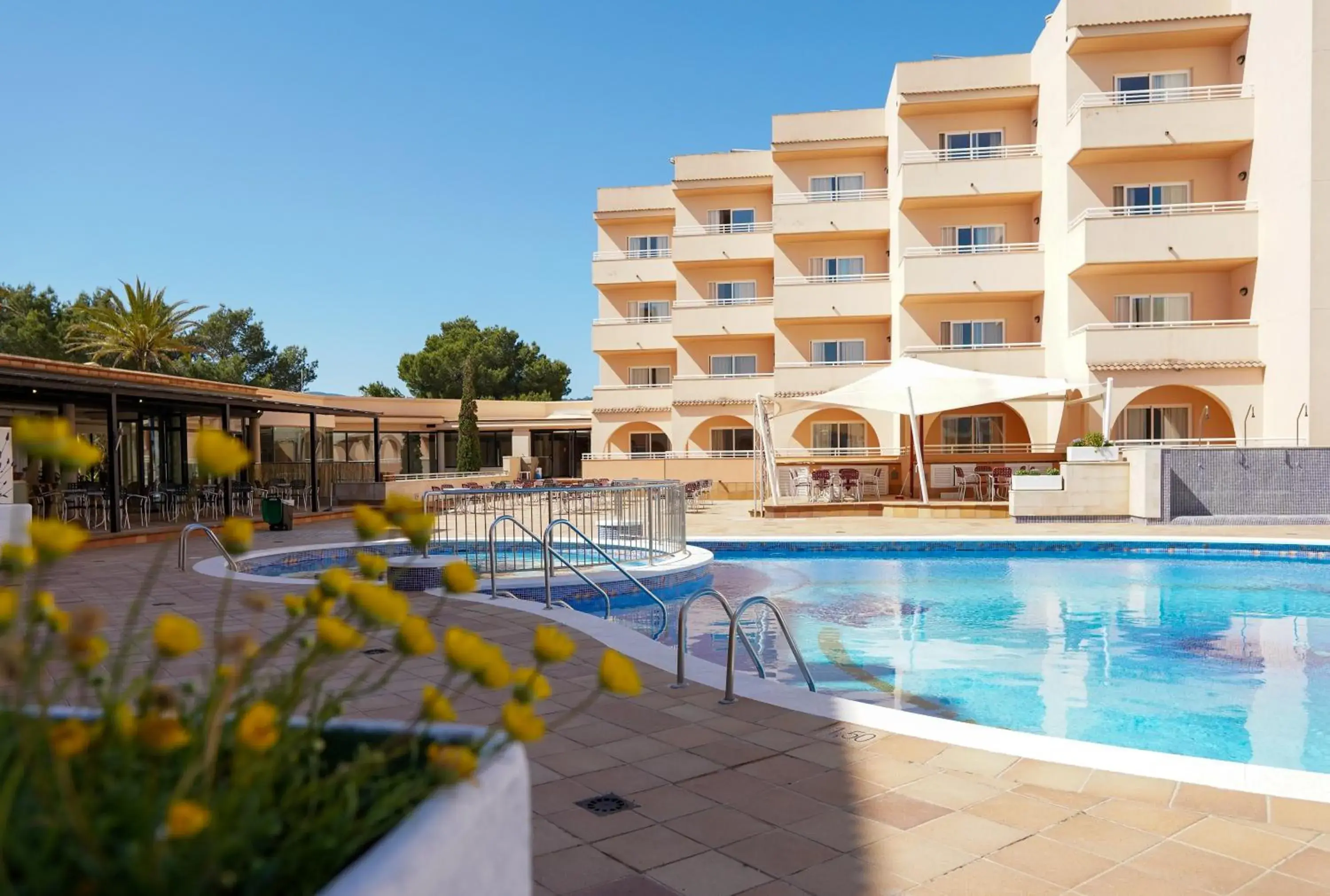 Property building in Rosamar Ibiza Hotel Property building in Rosamar Ibiza Hotel
