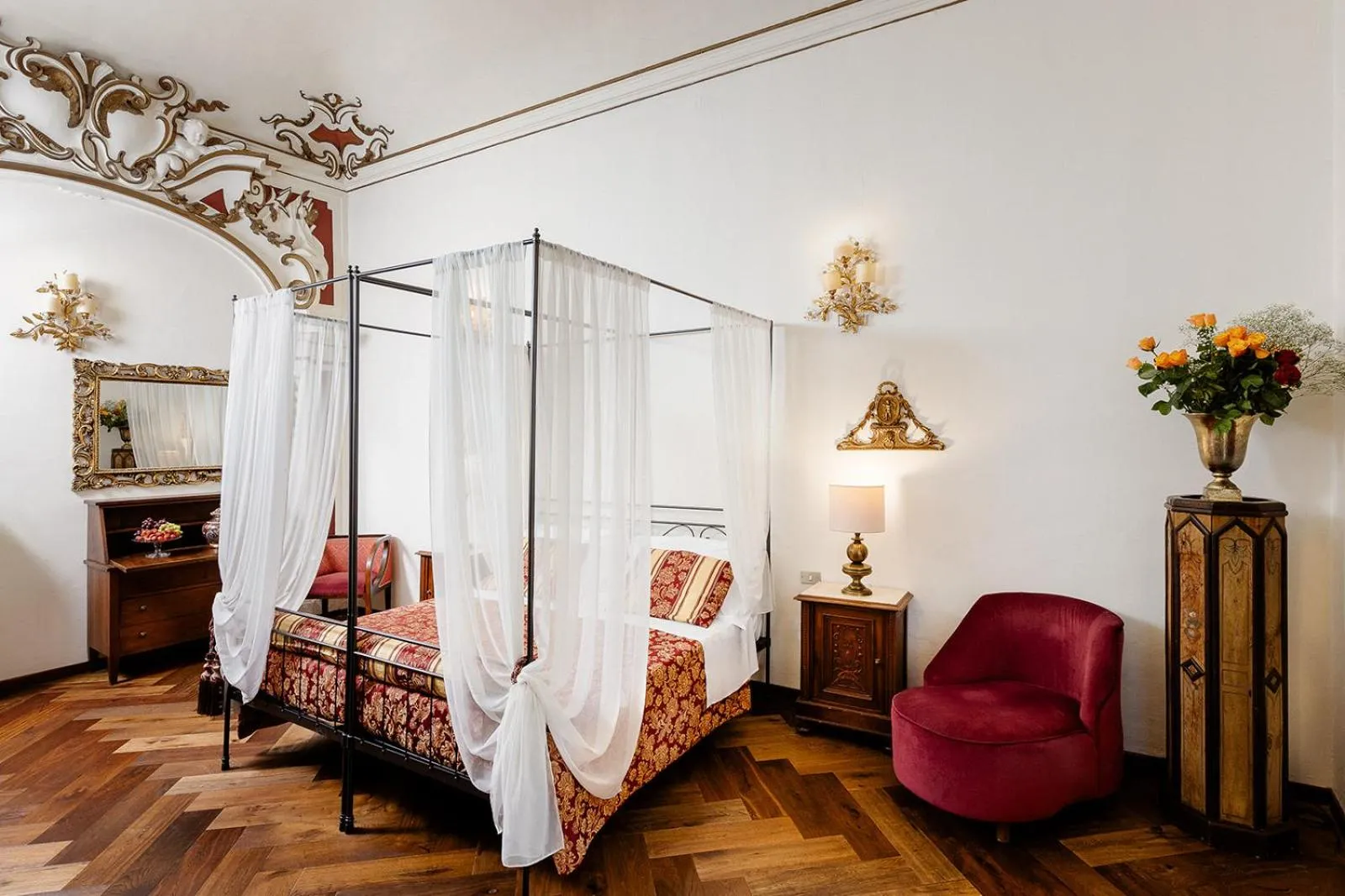 Bed in Hotel Palazzo dal Borgo