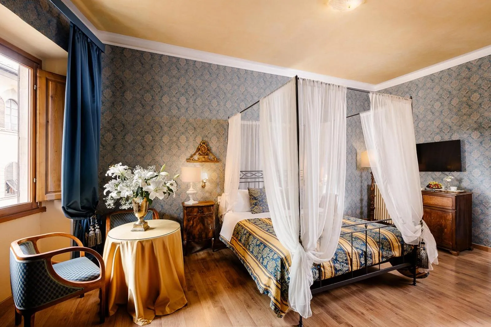Bed in Hotel Palazzo dal Borgo