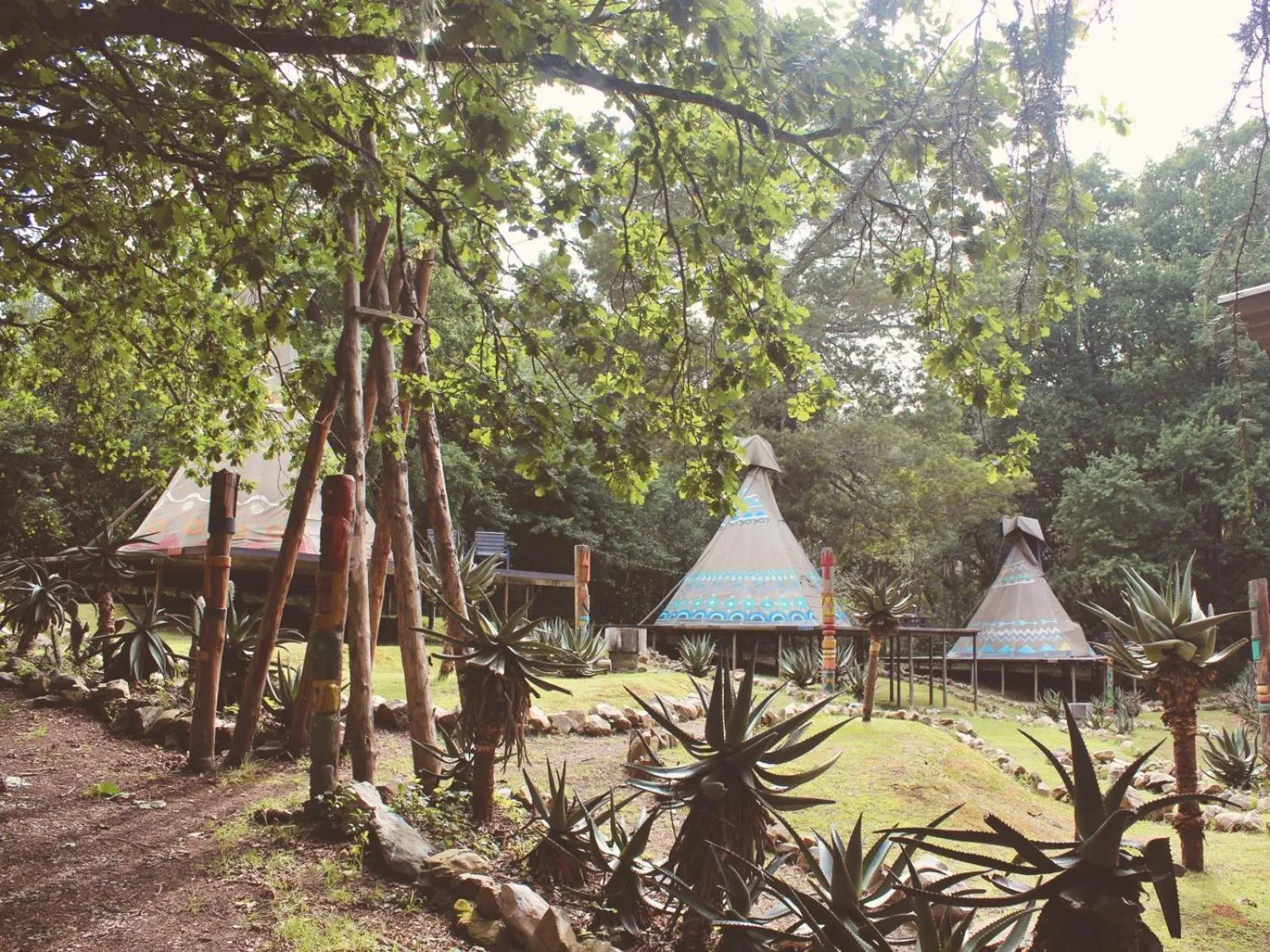 Facade/entrance in The Magical Teepee Experience