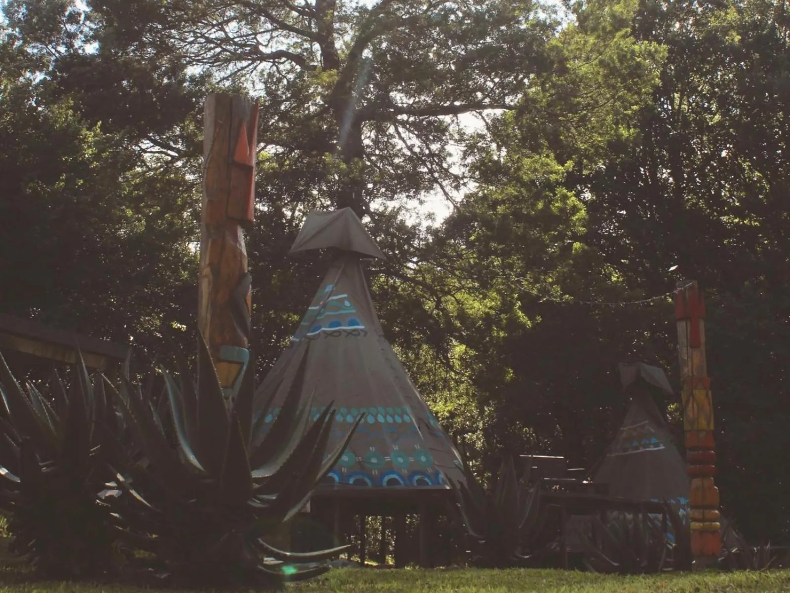Property building in The Magical Teepee Experience