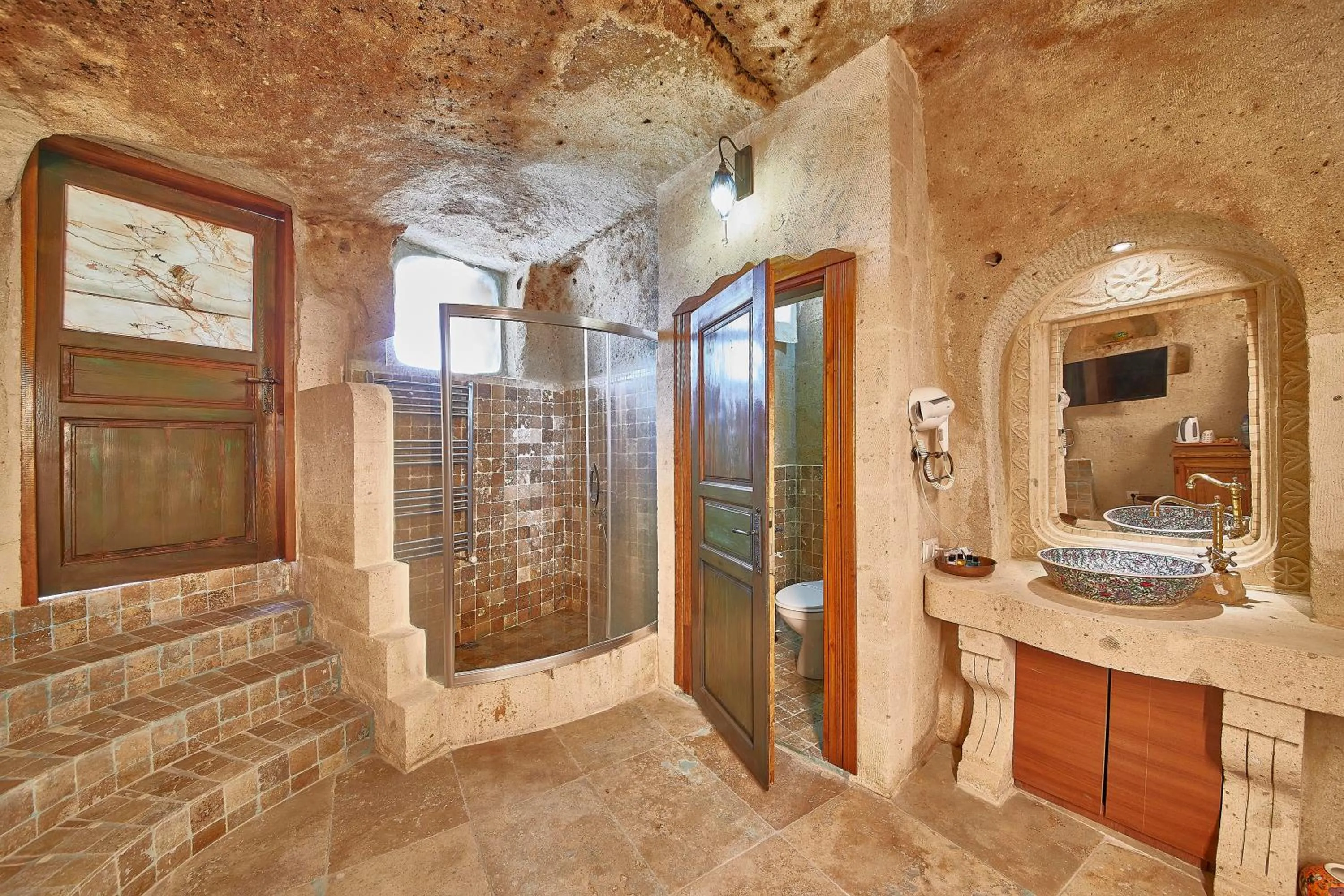 Bathroom in Charm Of Cappadocia Cave Suites