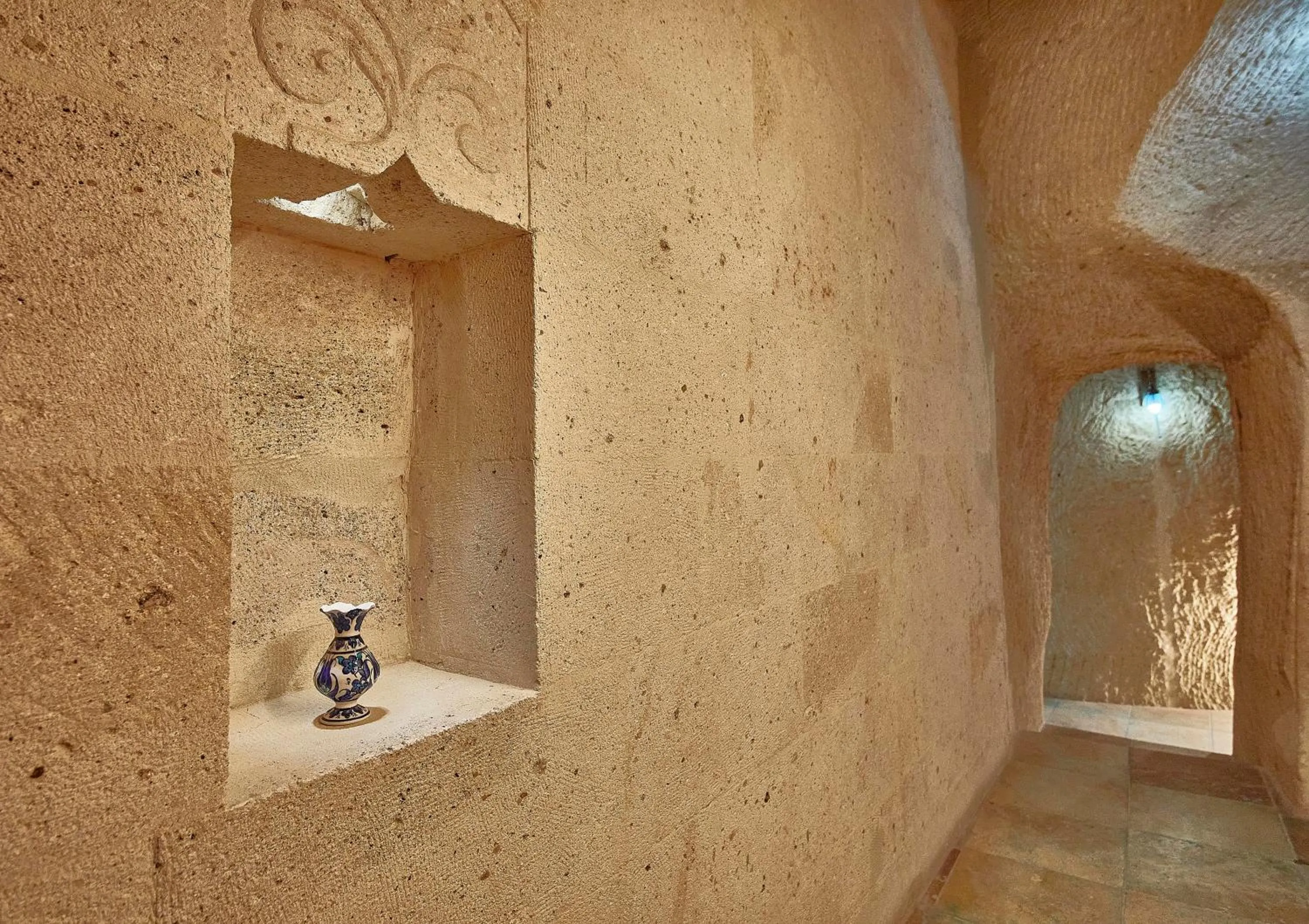 Decorative detail, Bathroom in Charm Of Cappadocia Cave Suites