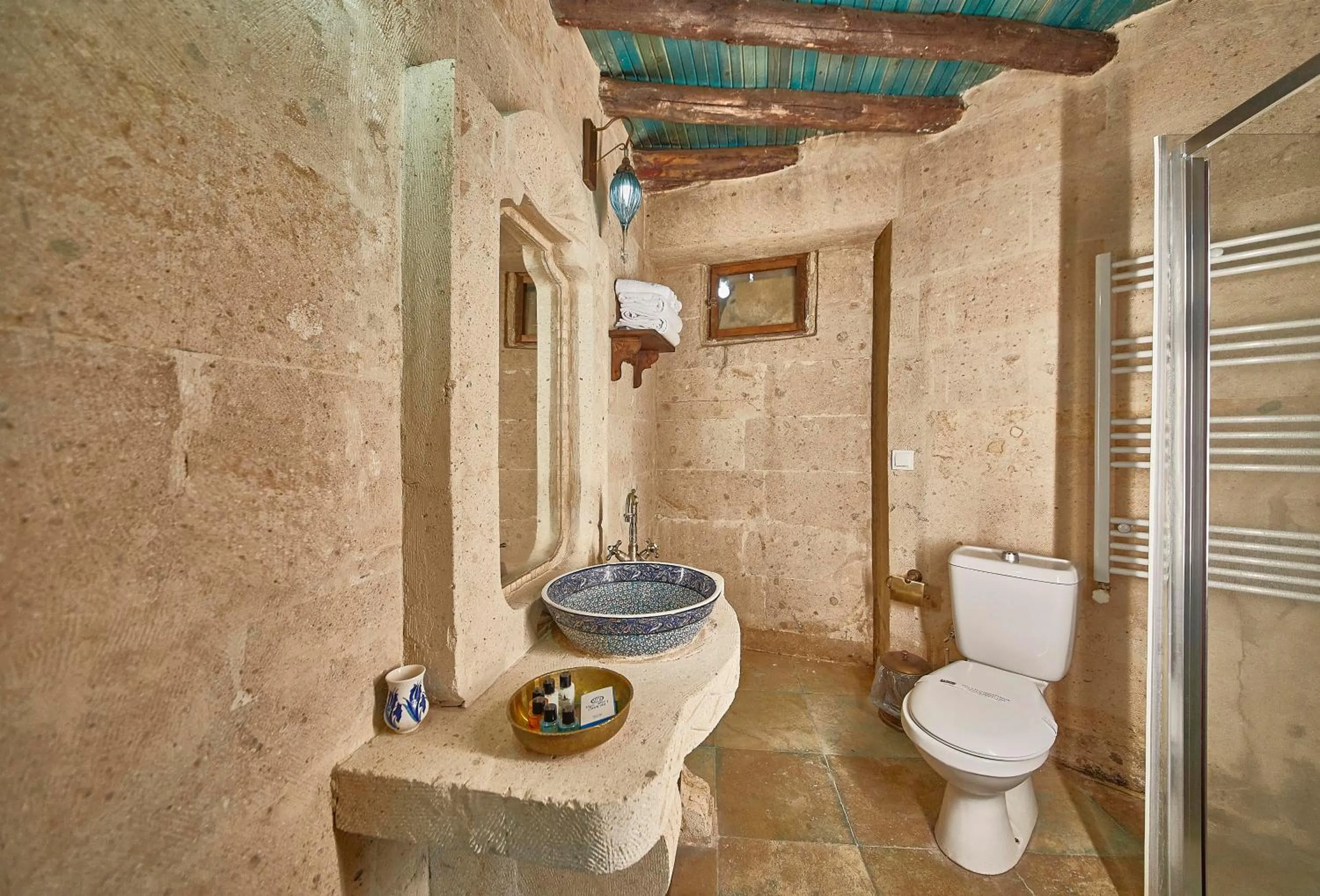 Bathroom in Charm Of Cappadocia Cave Suites