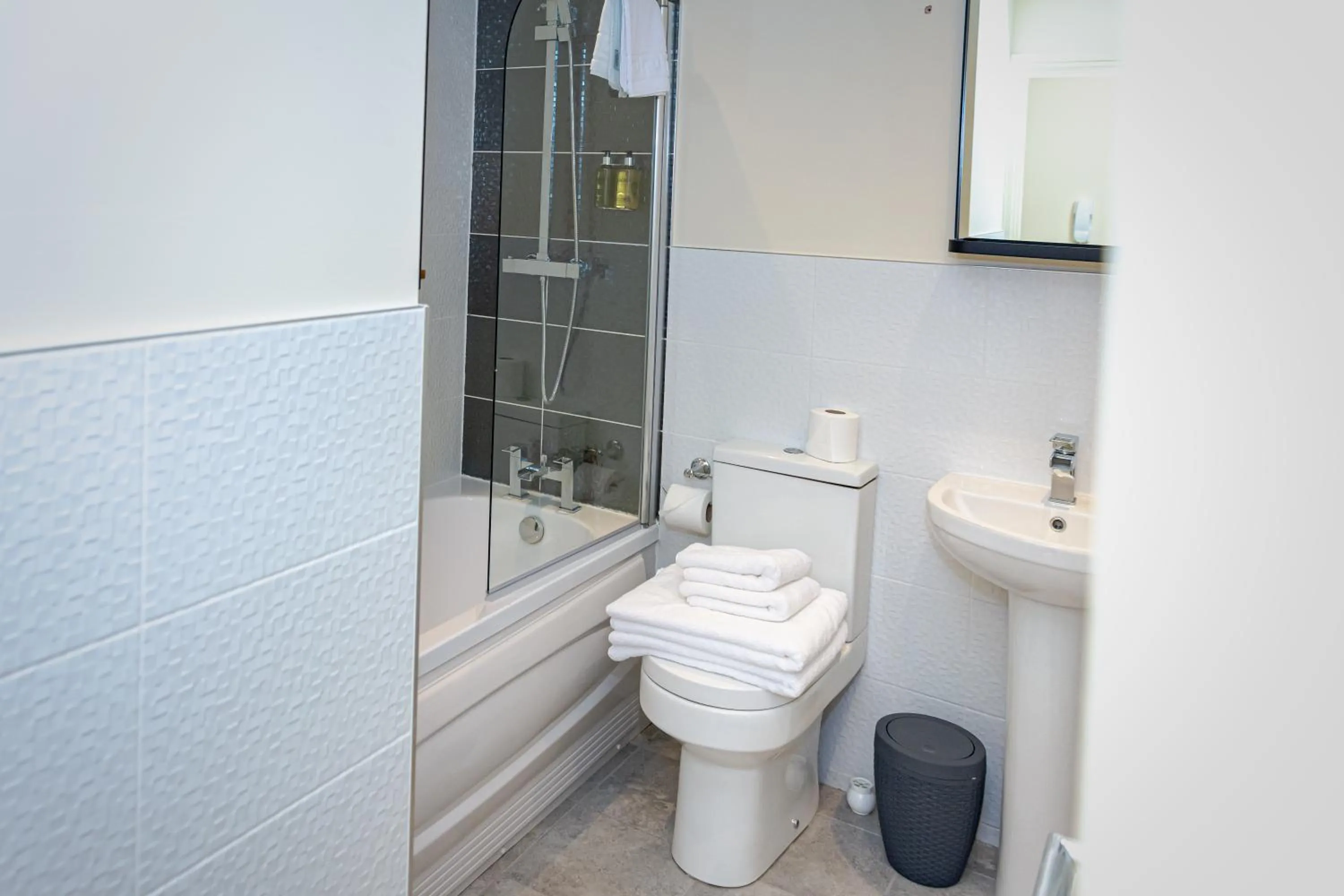 Shower in Mode Apartments Winter Gardens Blackpool