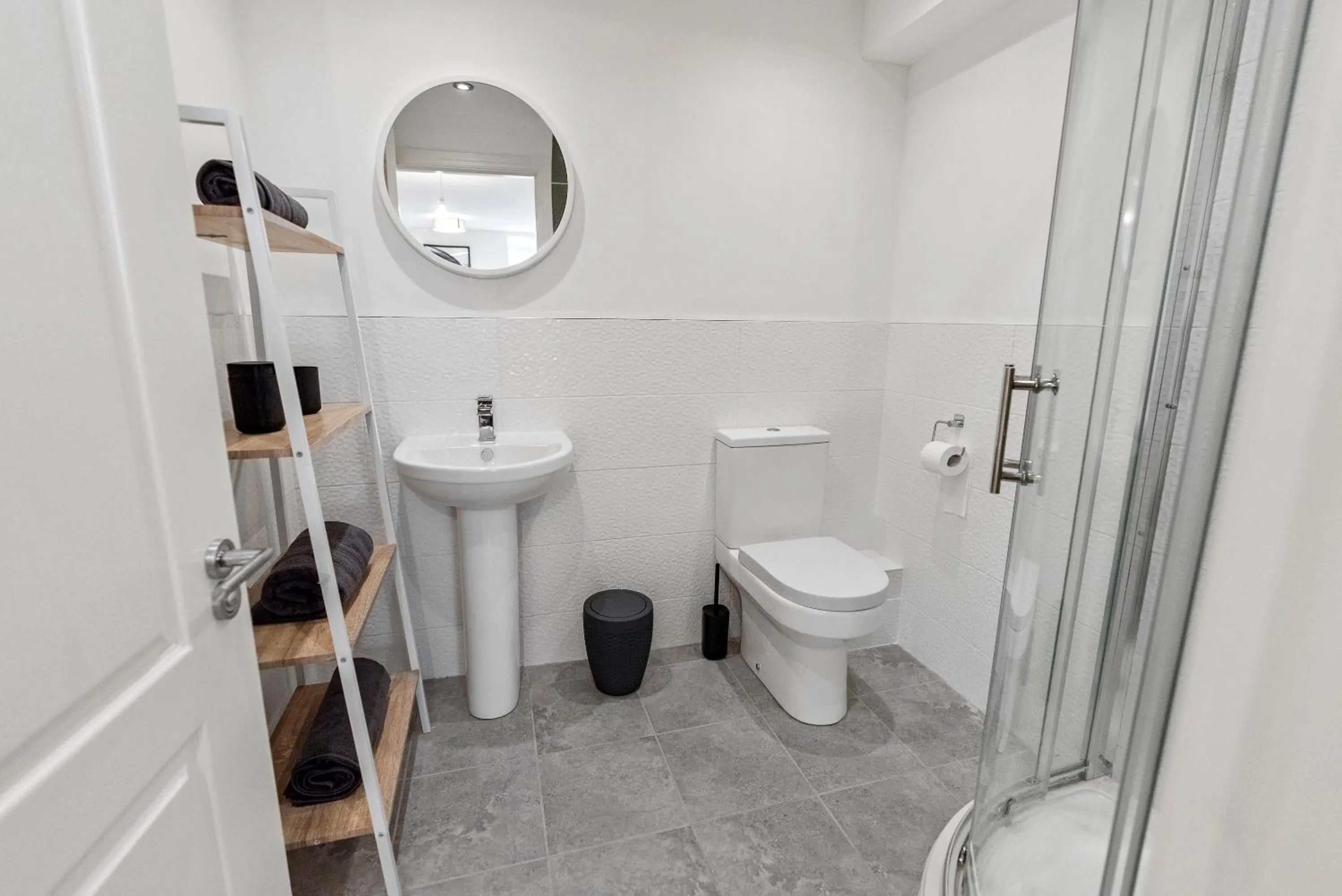 Bathroom in Mode Apartments Winter Gardens Blackpool