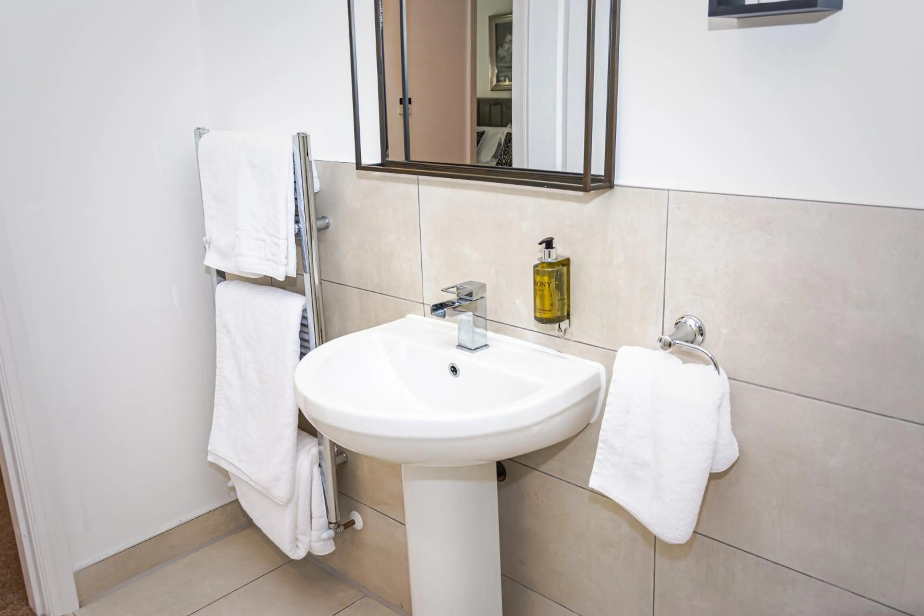 Bathroom in Mode Apartments Winter Gardens Blackpool