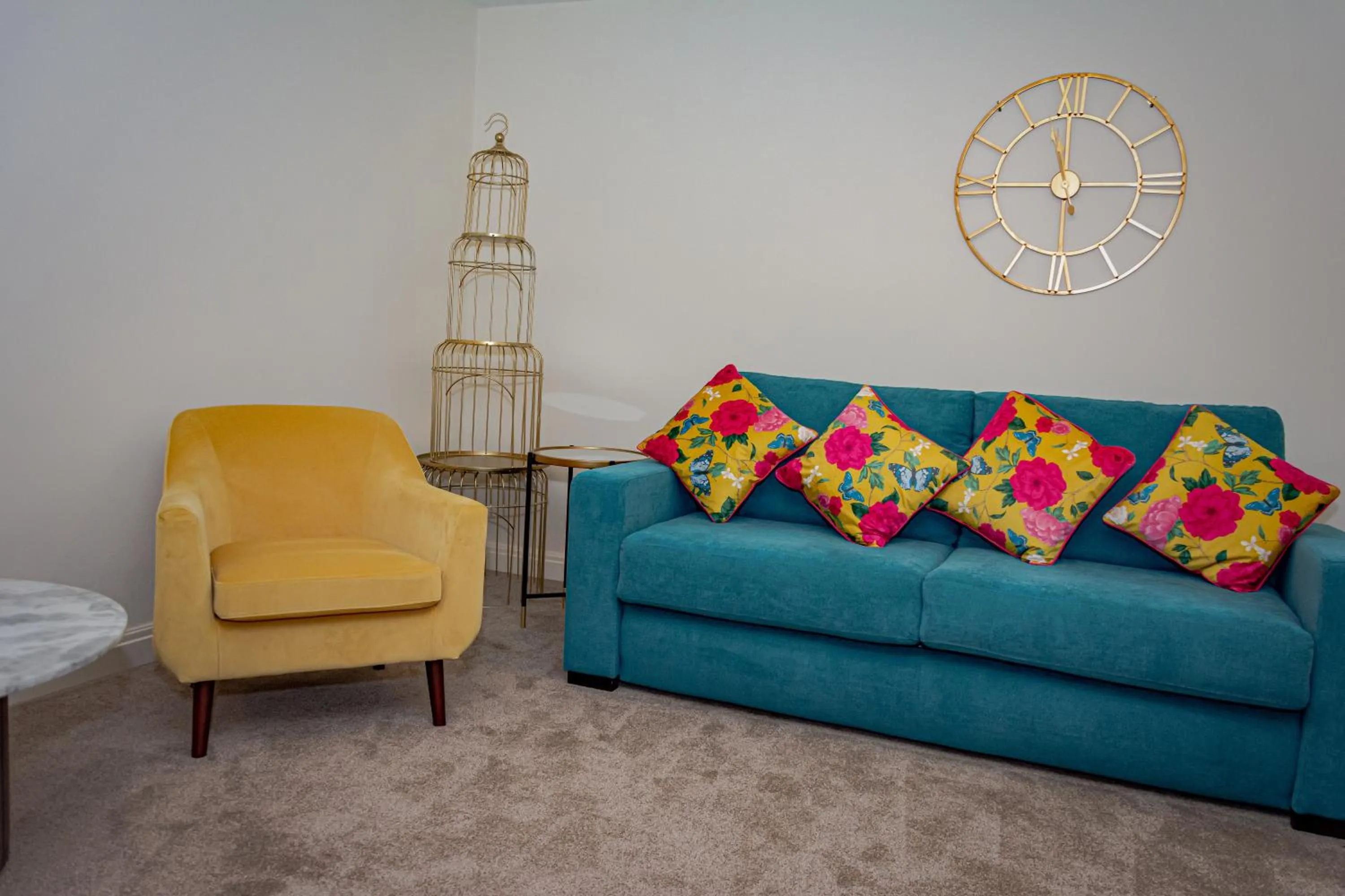 Living room in Mode Apartments Winter Gardens Blackpool