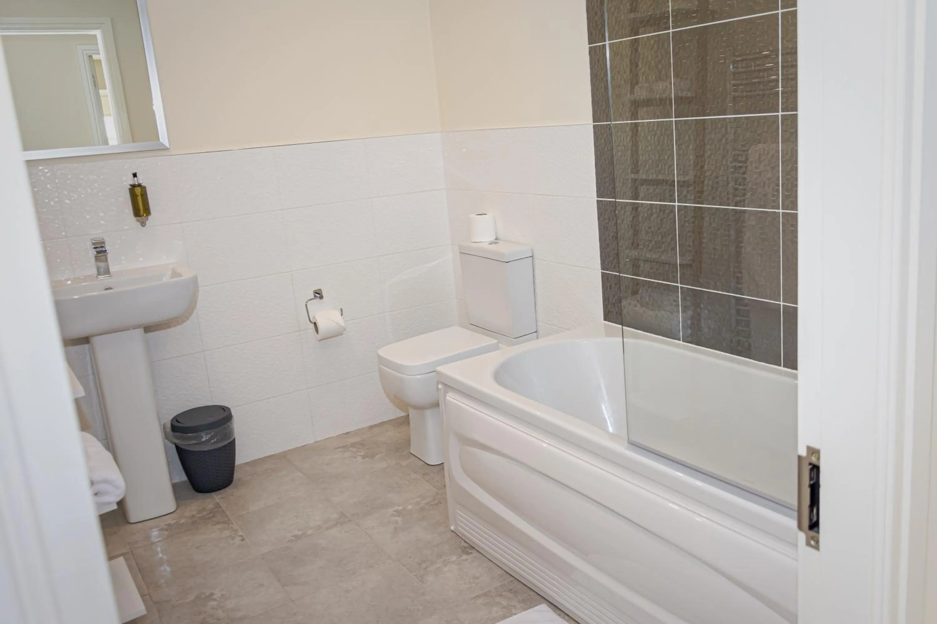 Shower in Mode Apartments Winter Gardens Blackpool