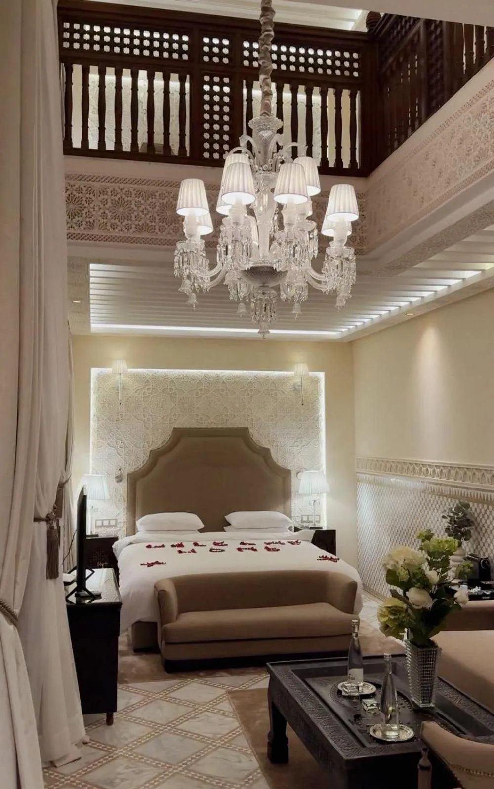 Bed in Palais De Fès Suites & Spa