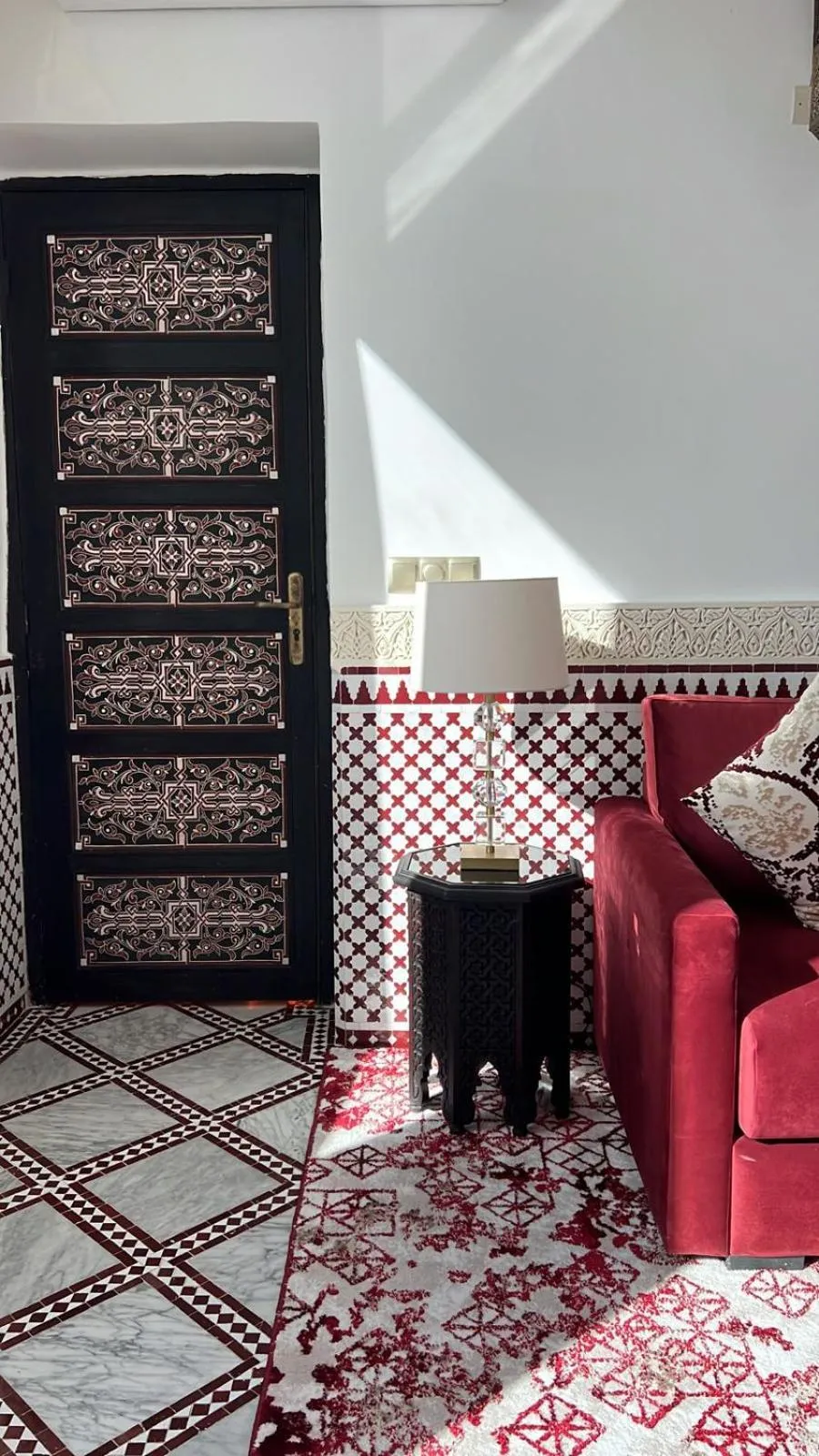 Living room in Palais De Fès Suites & Spa