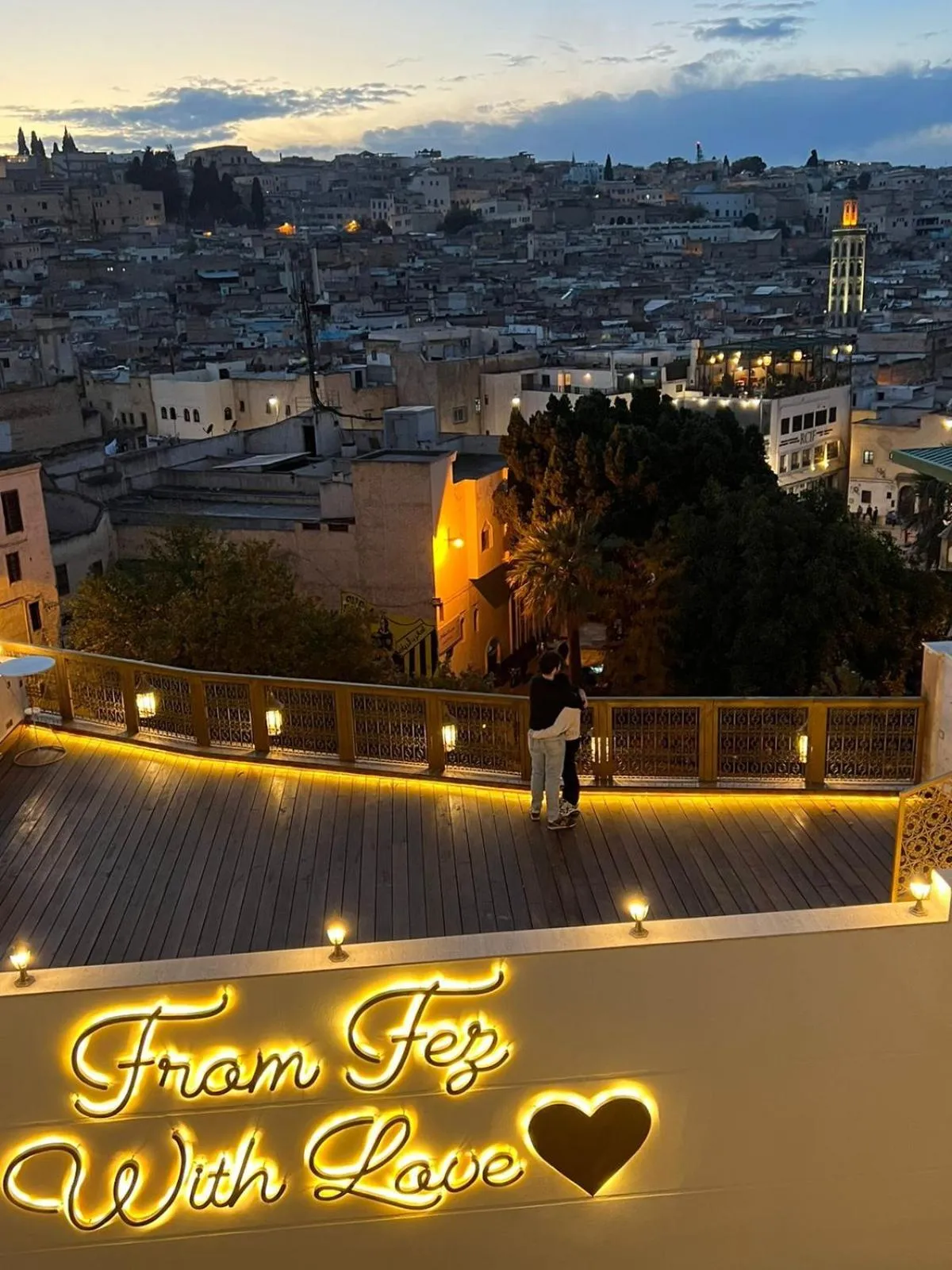 Restaurant/places to eat in Palais De Fès Suites & Spa