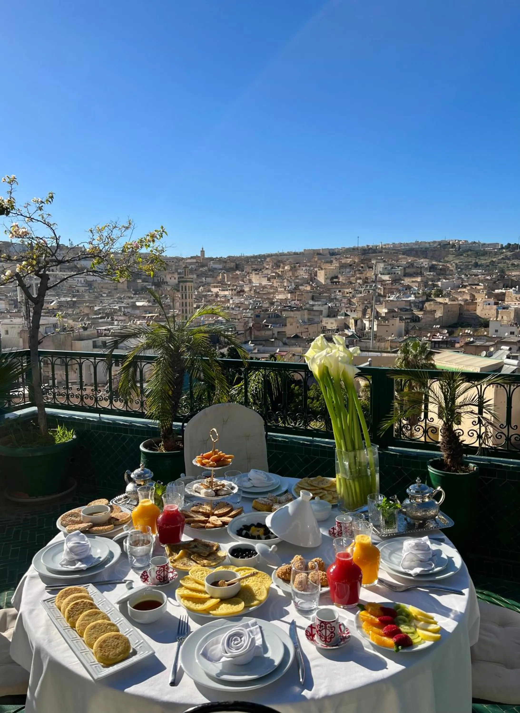 Breakfast in Palais De Fès Suites & Spa