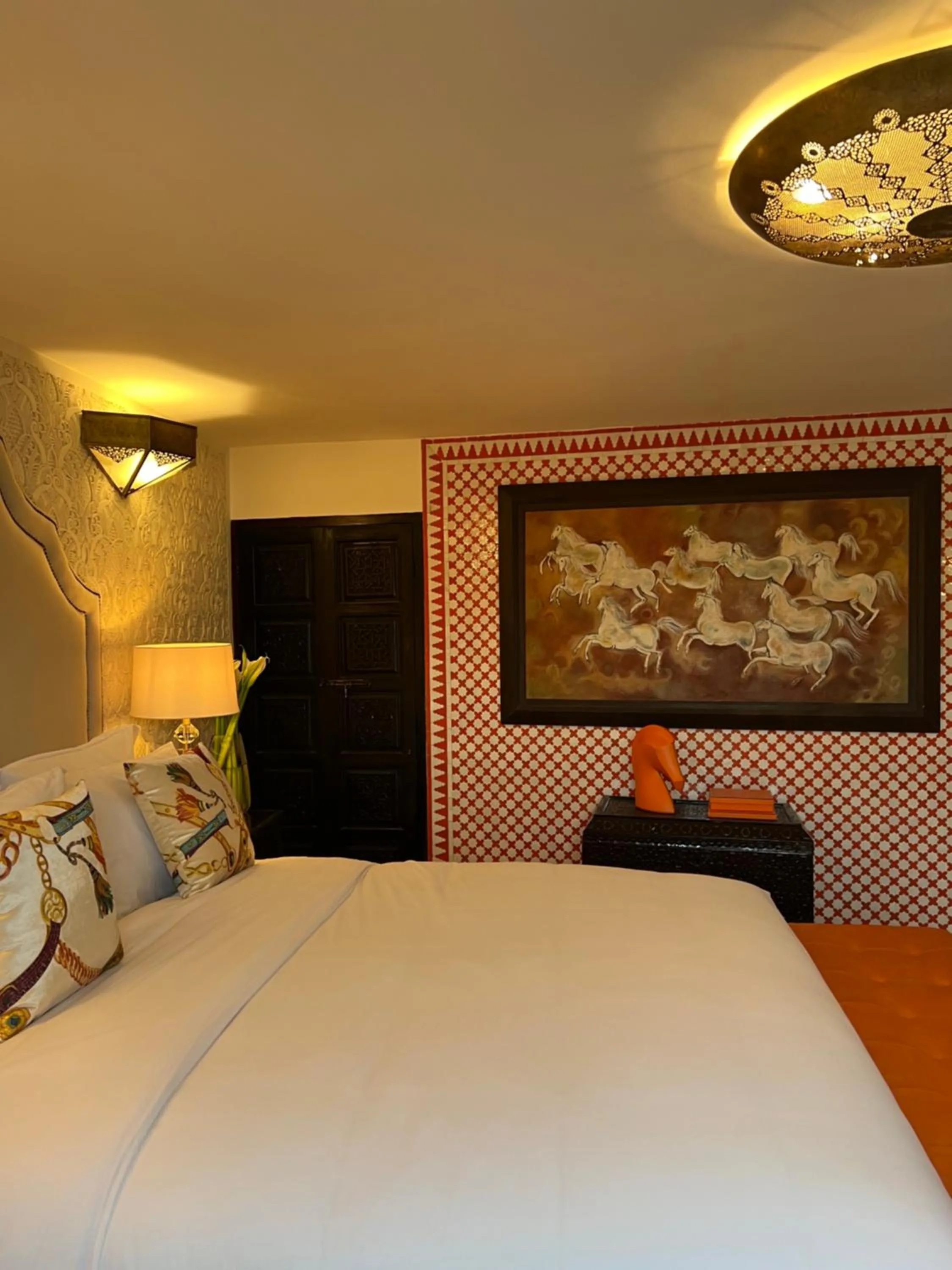 Bed in Palais De Fès Suites & Spa