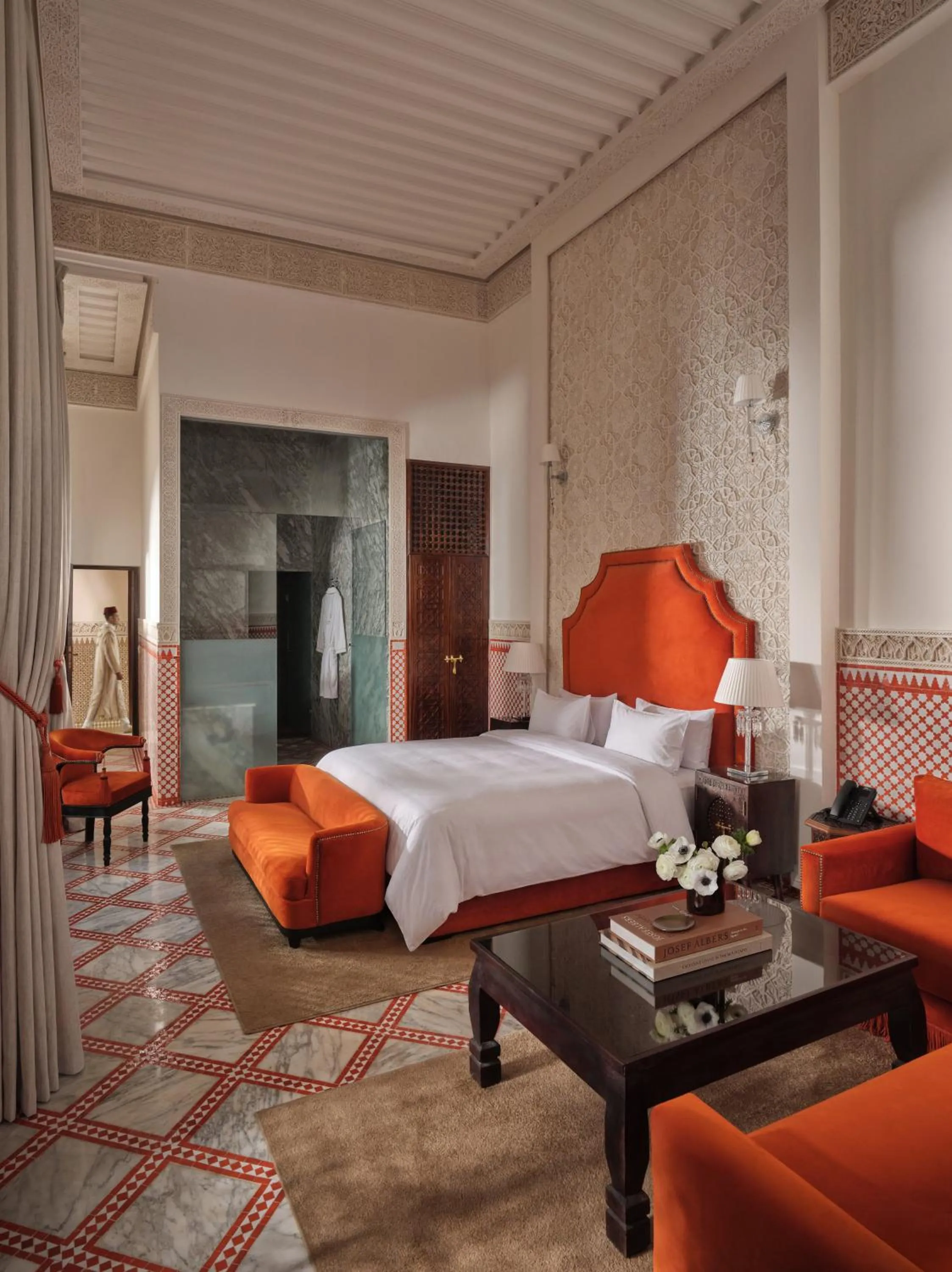 Bed in Palais De Fès Suites & Spa