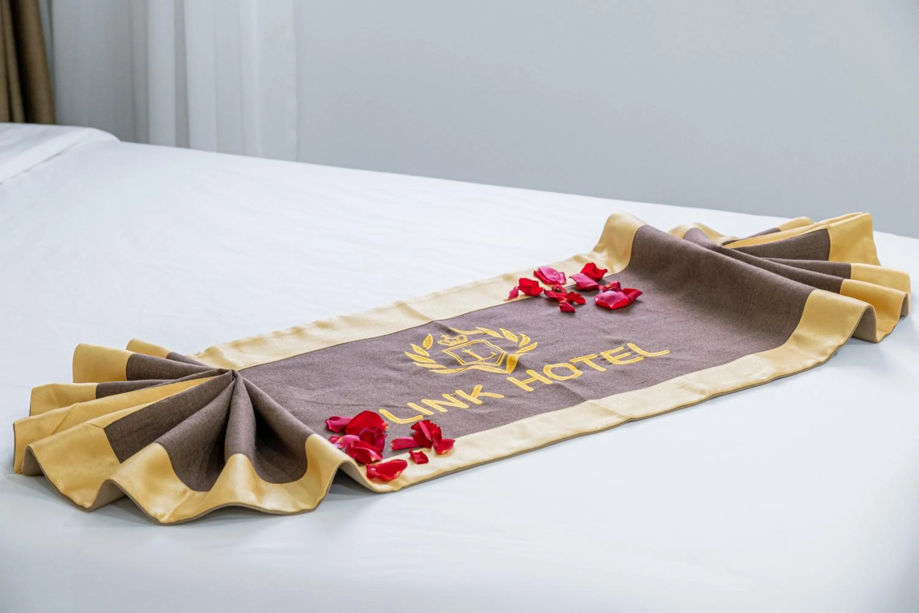 Bed in LINK HOTEL Ha Long