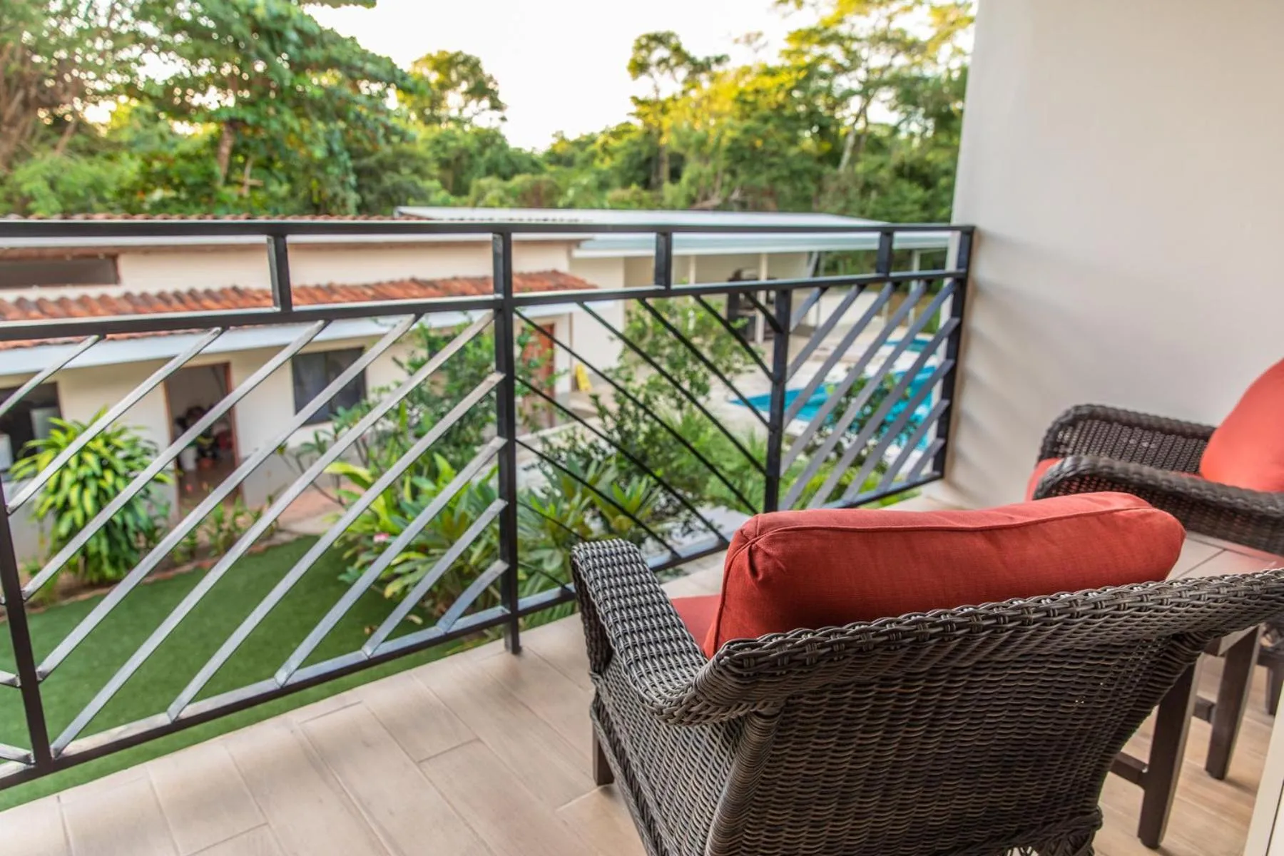 Balcony/Terrace in Palm Beach Inn