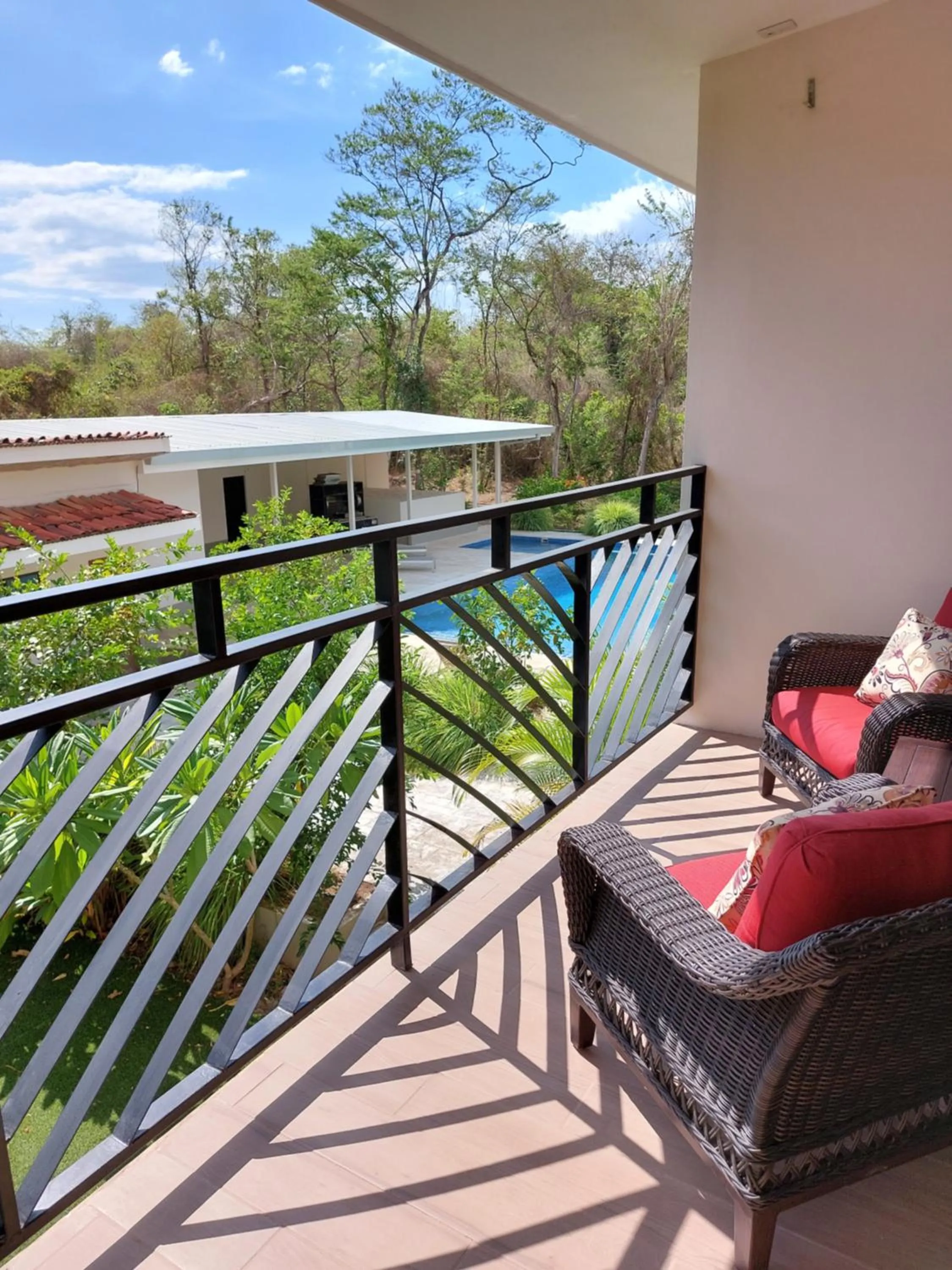 Patio in Palm Beach Inn