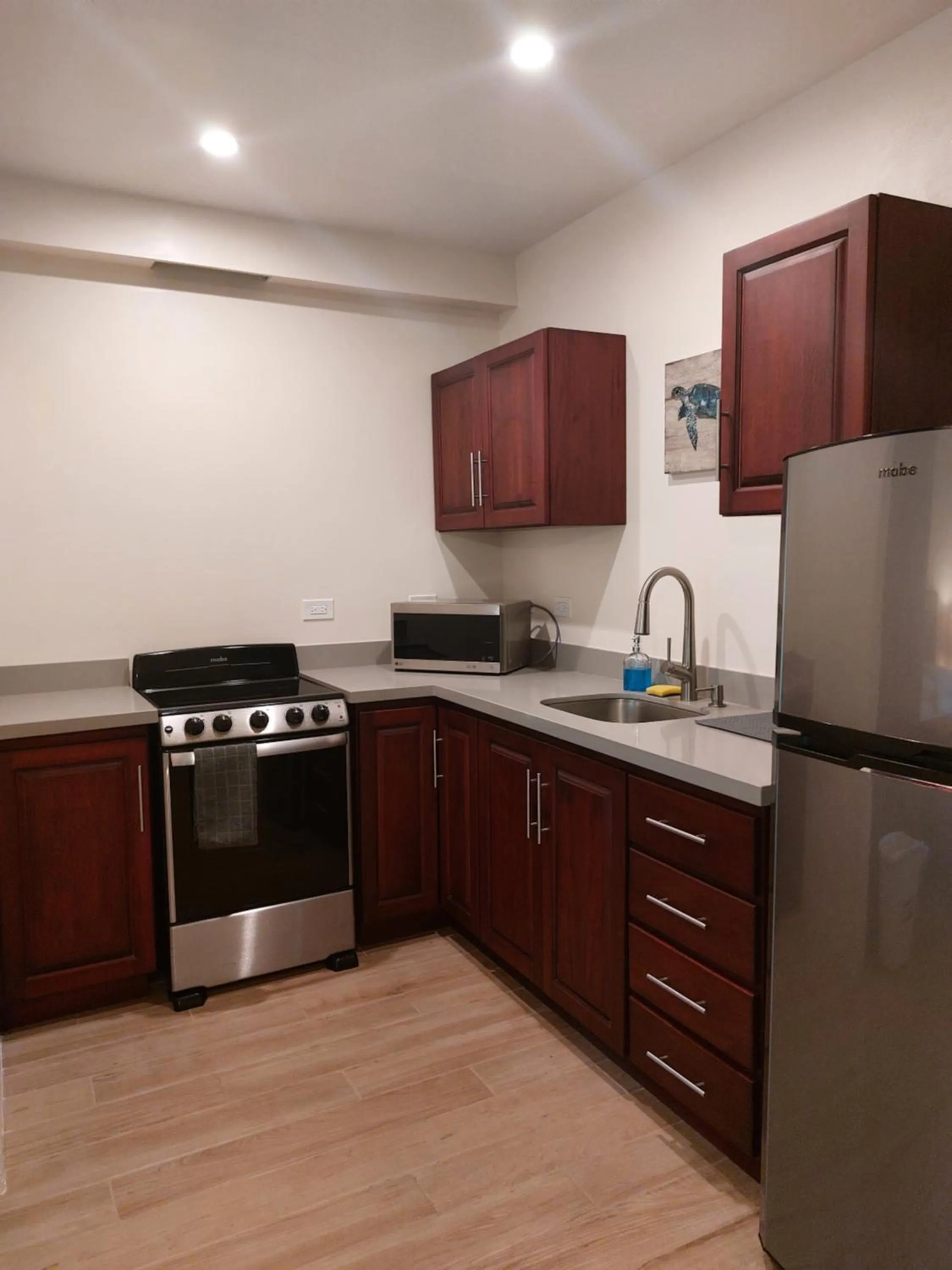 Kitchen or kitchenette in Palm Beach Inn