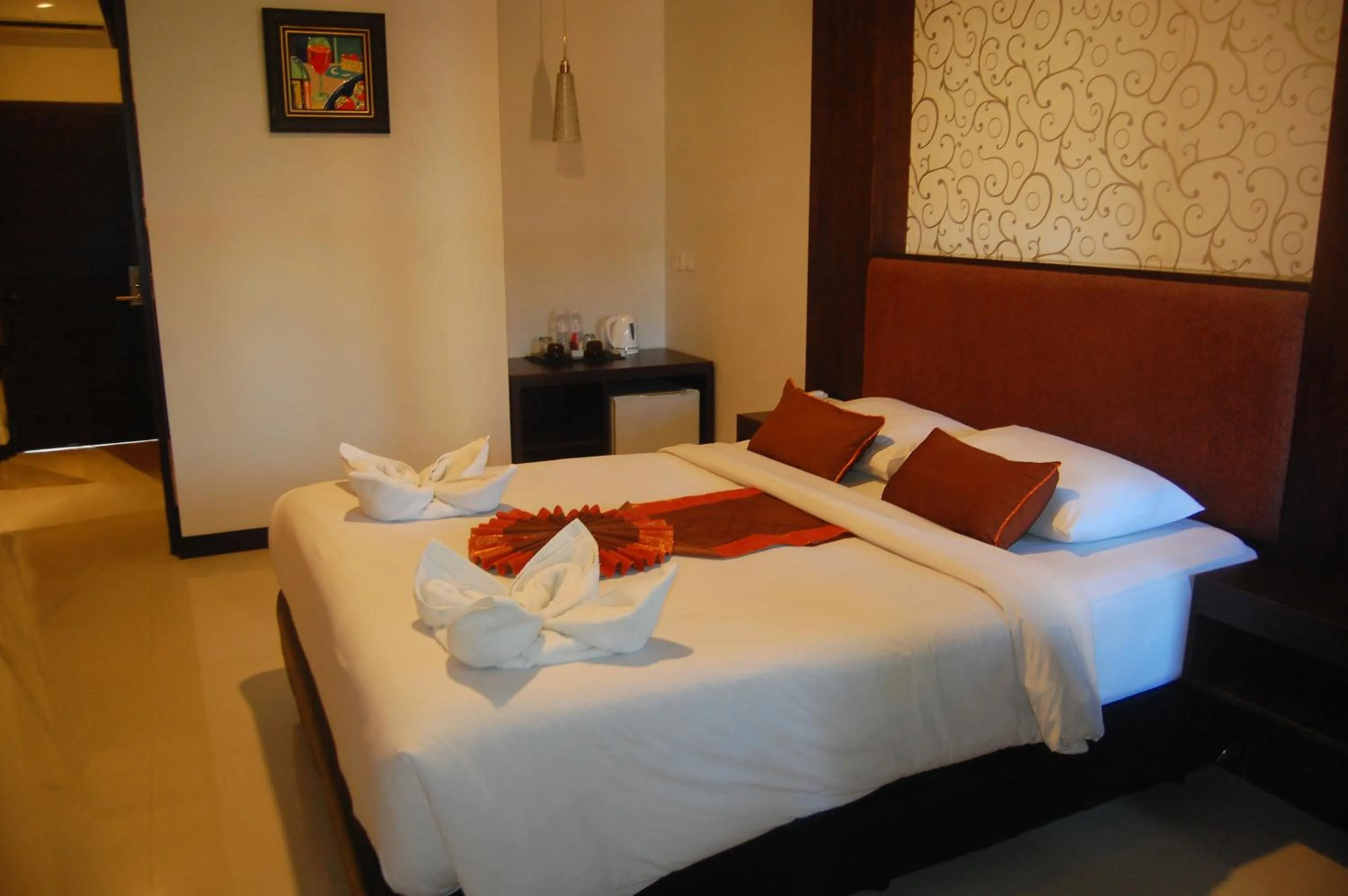 Bed in Taman Agung Hotel