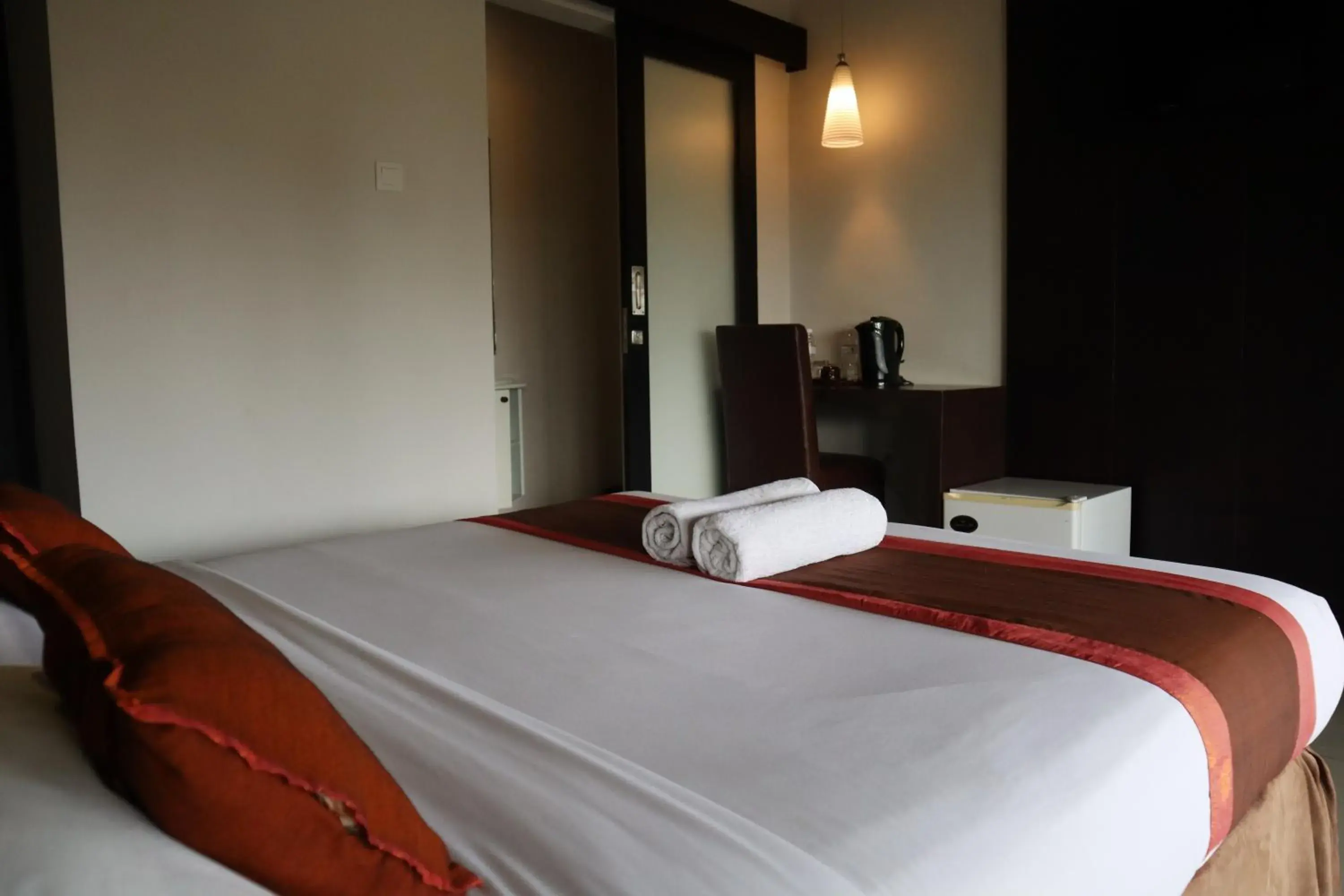 Bed in Taman Agung Hotel