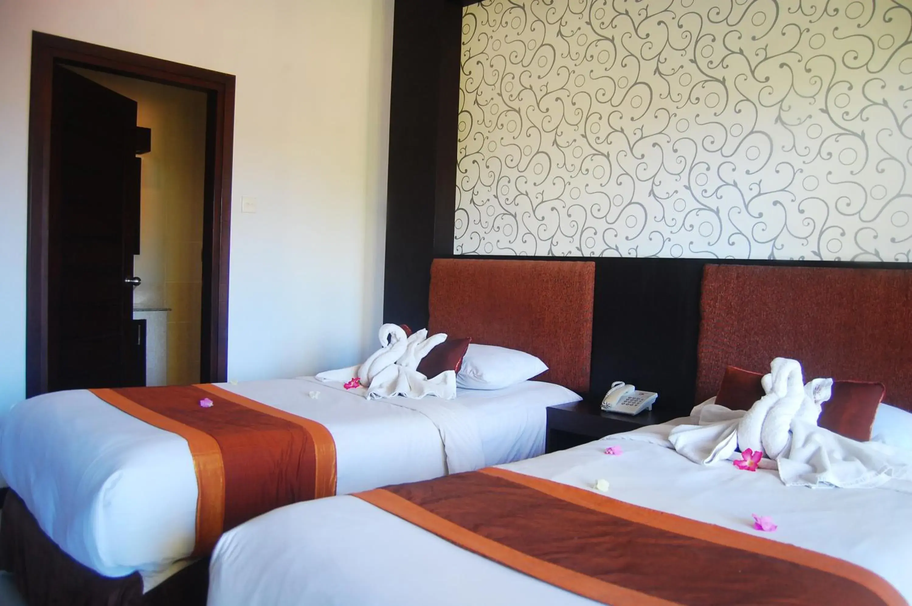 Bed in Taman Agung Hotel
