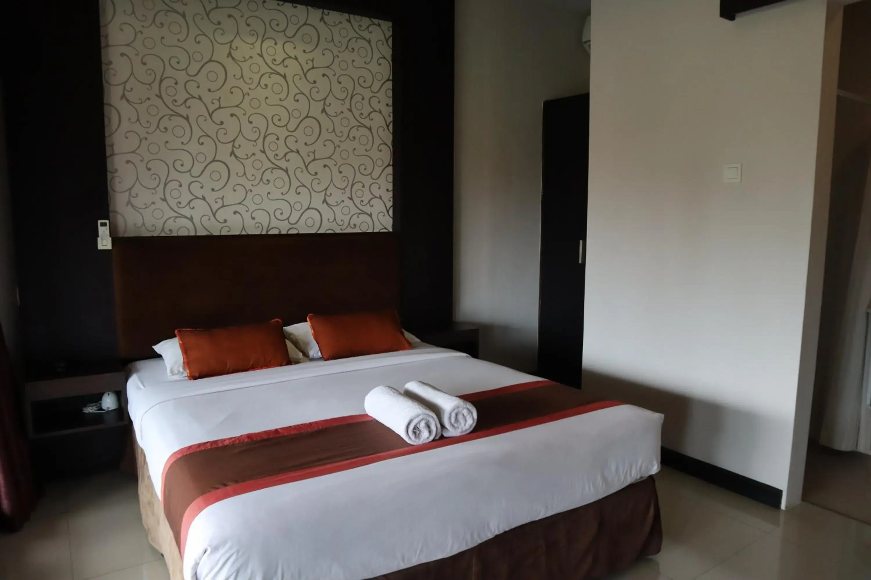 Bed in Taman Agung Hotel