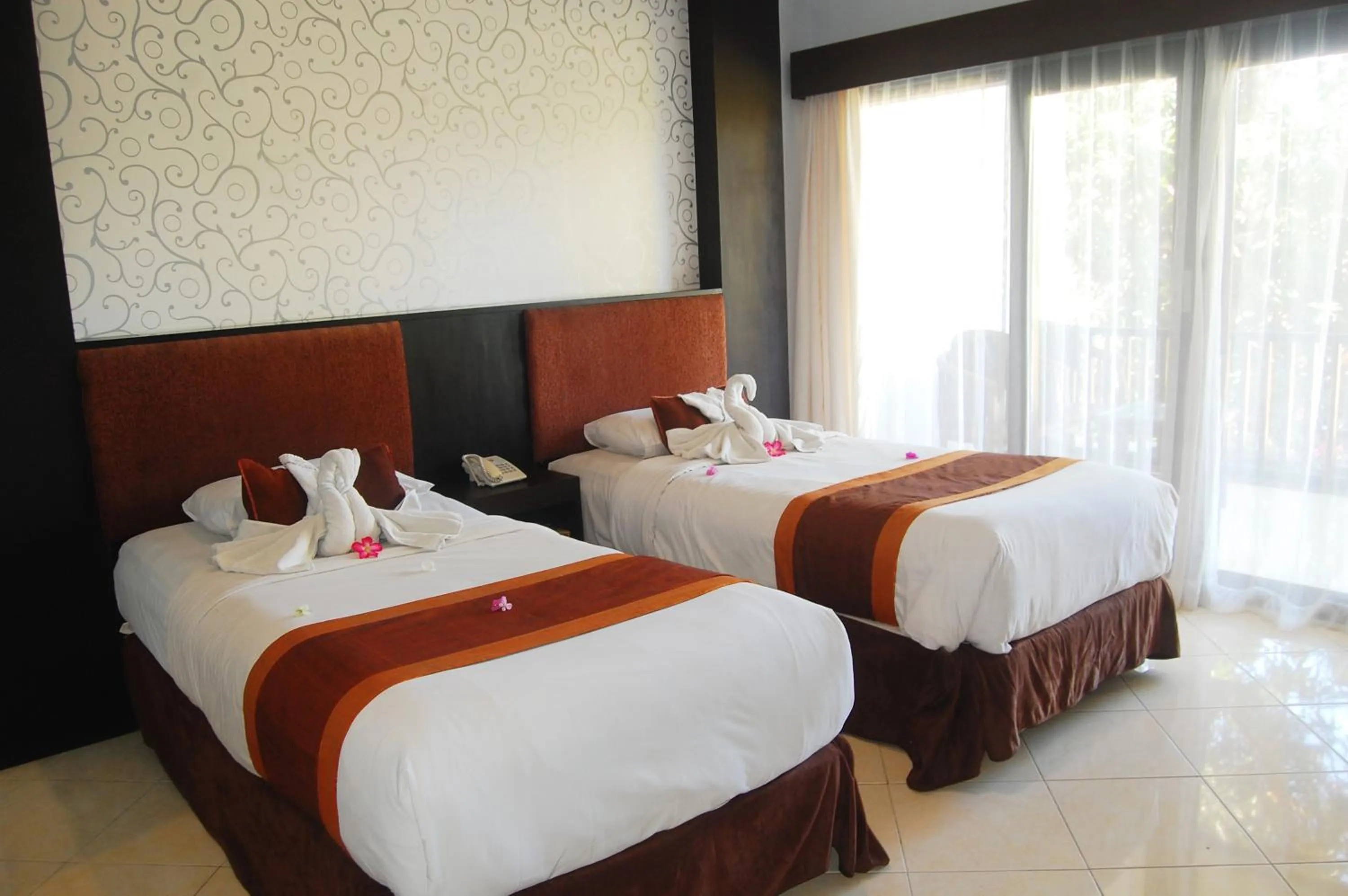 Bed in Taman Agung Hotel