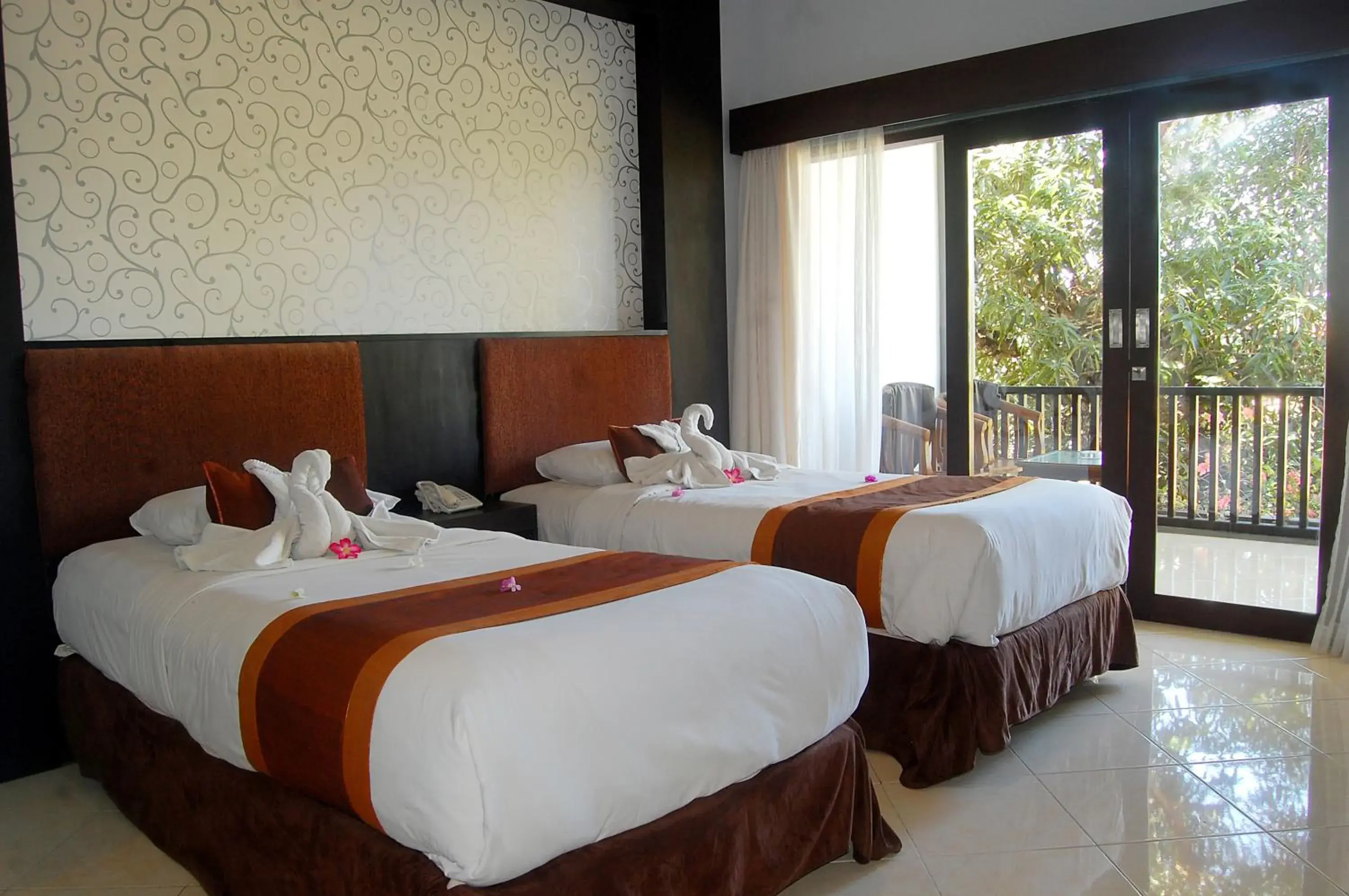 Bed in Taman Agung Hotel