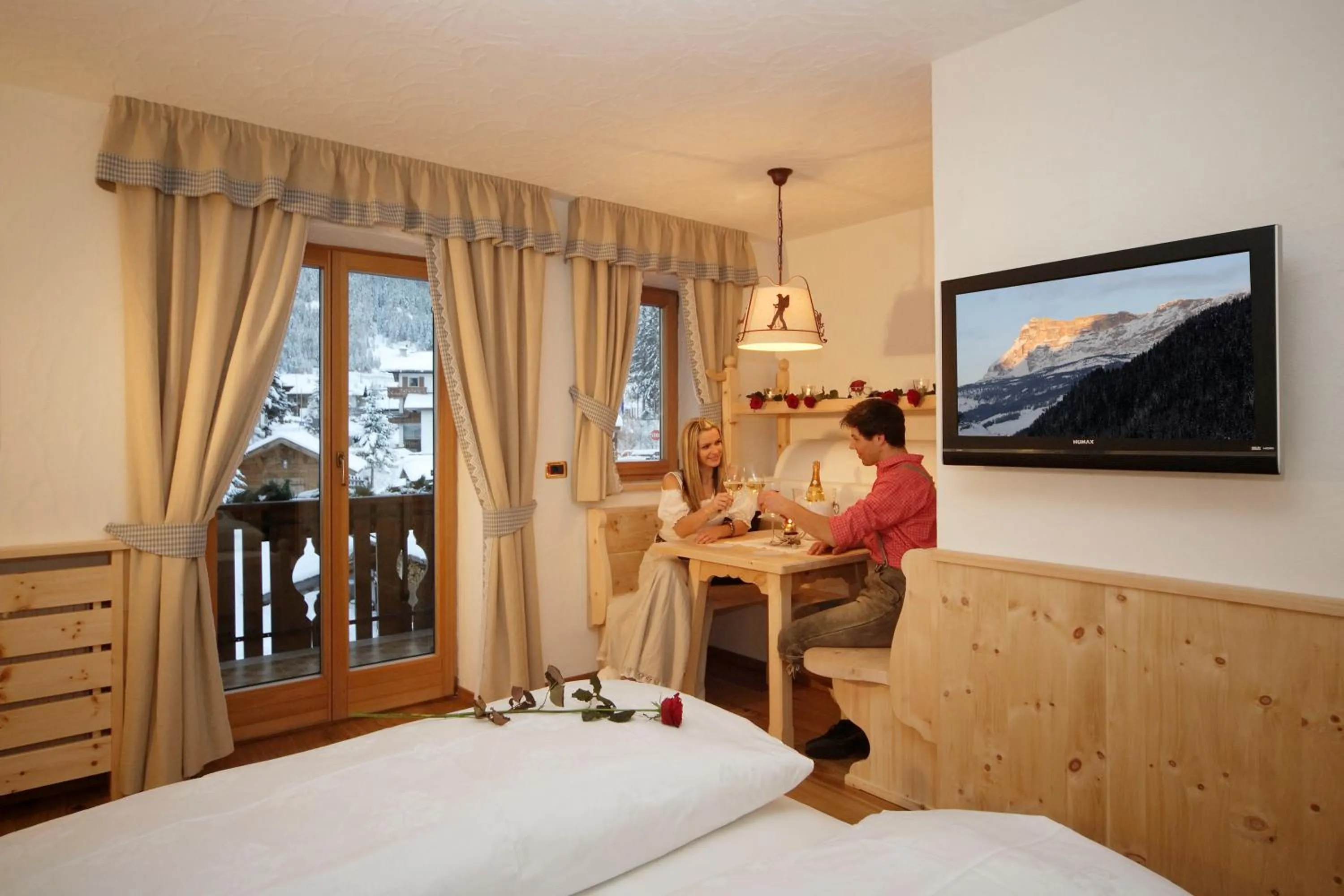 Bedroom, Bed in Romantik Villa Cesanueva