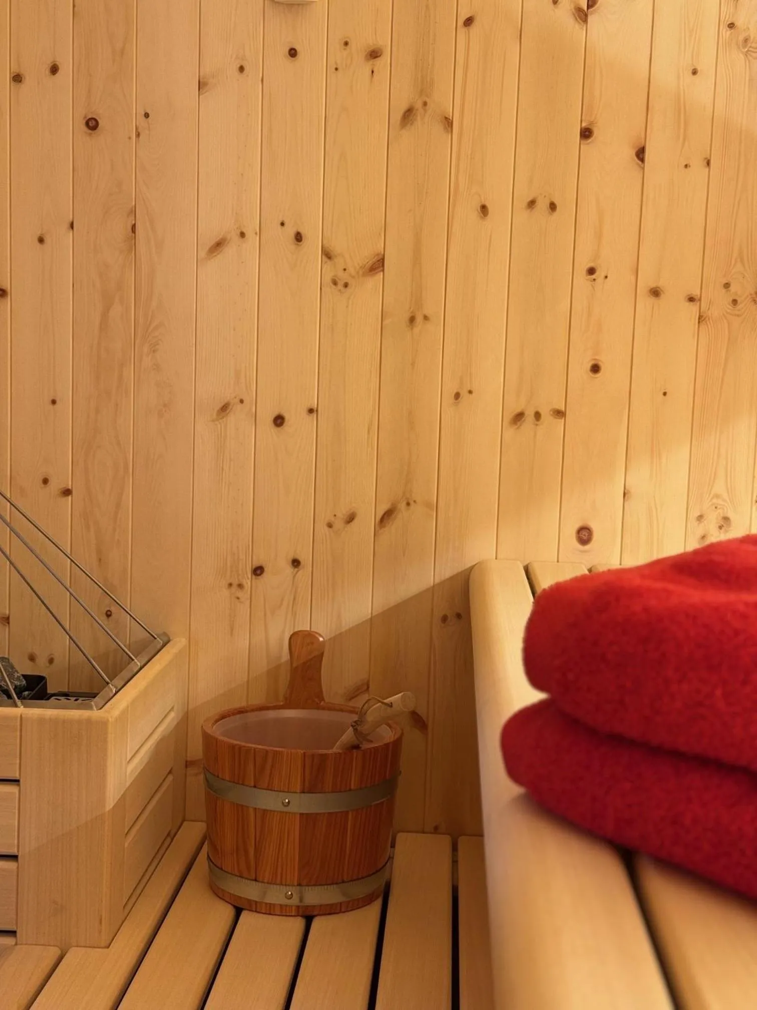 Sauna in Romantik Villa Cesanueva