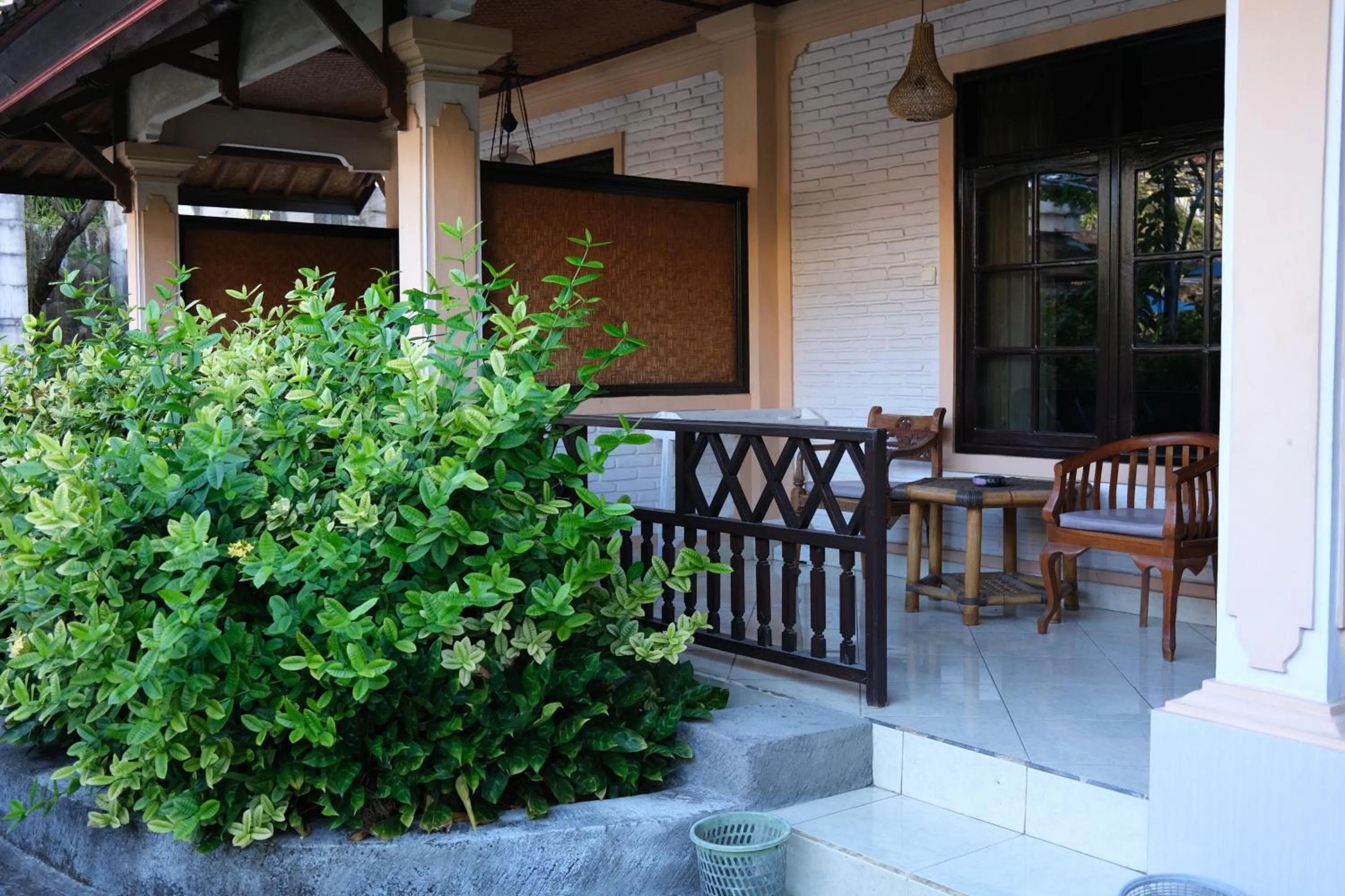 Balcony/Terrace in Fat Yogi Cottages
