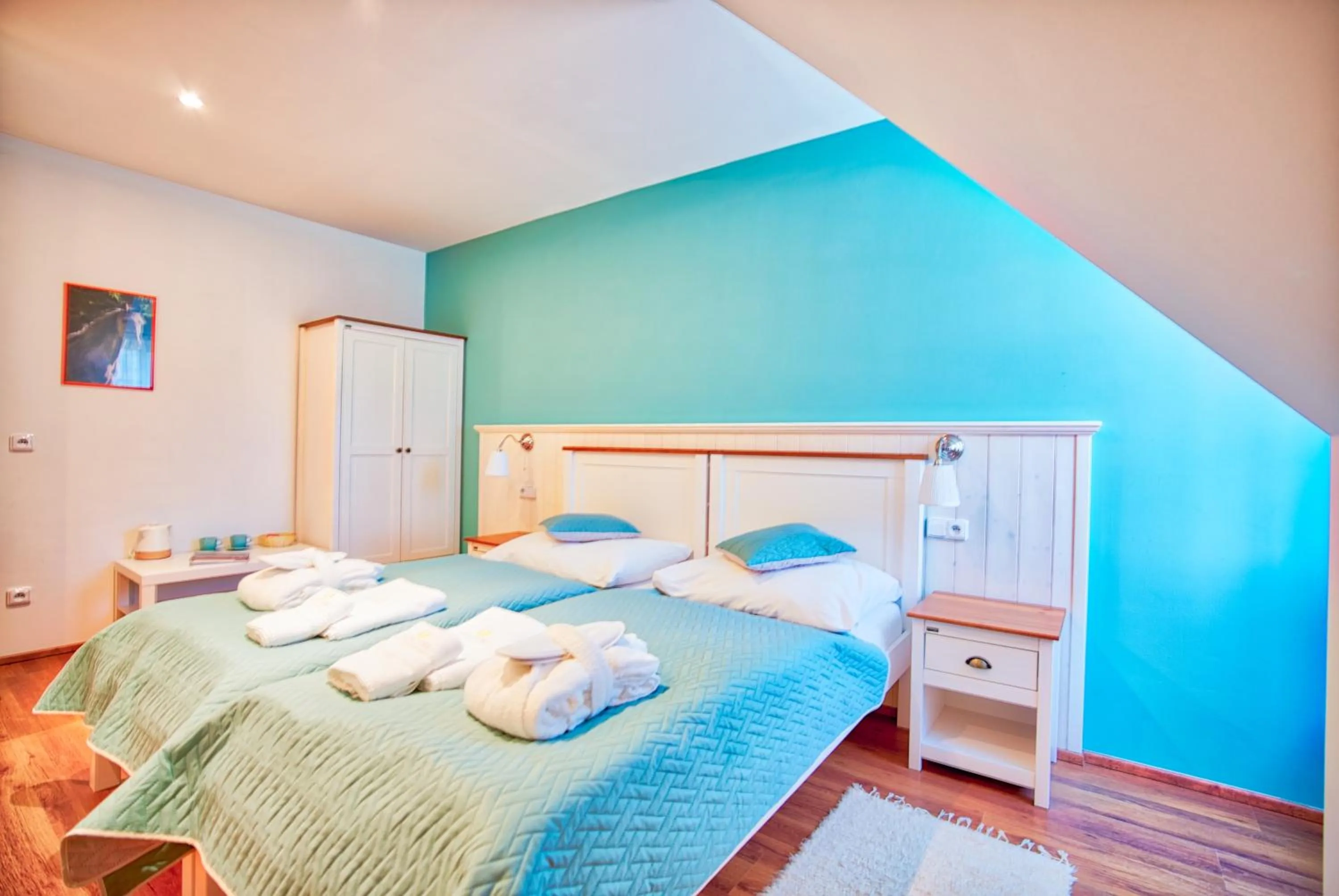 Bed in Hotel U Pekaře - Jítravský Dvorec