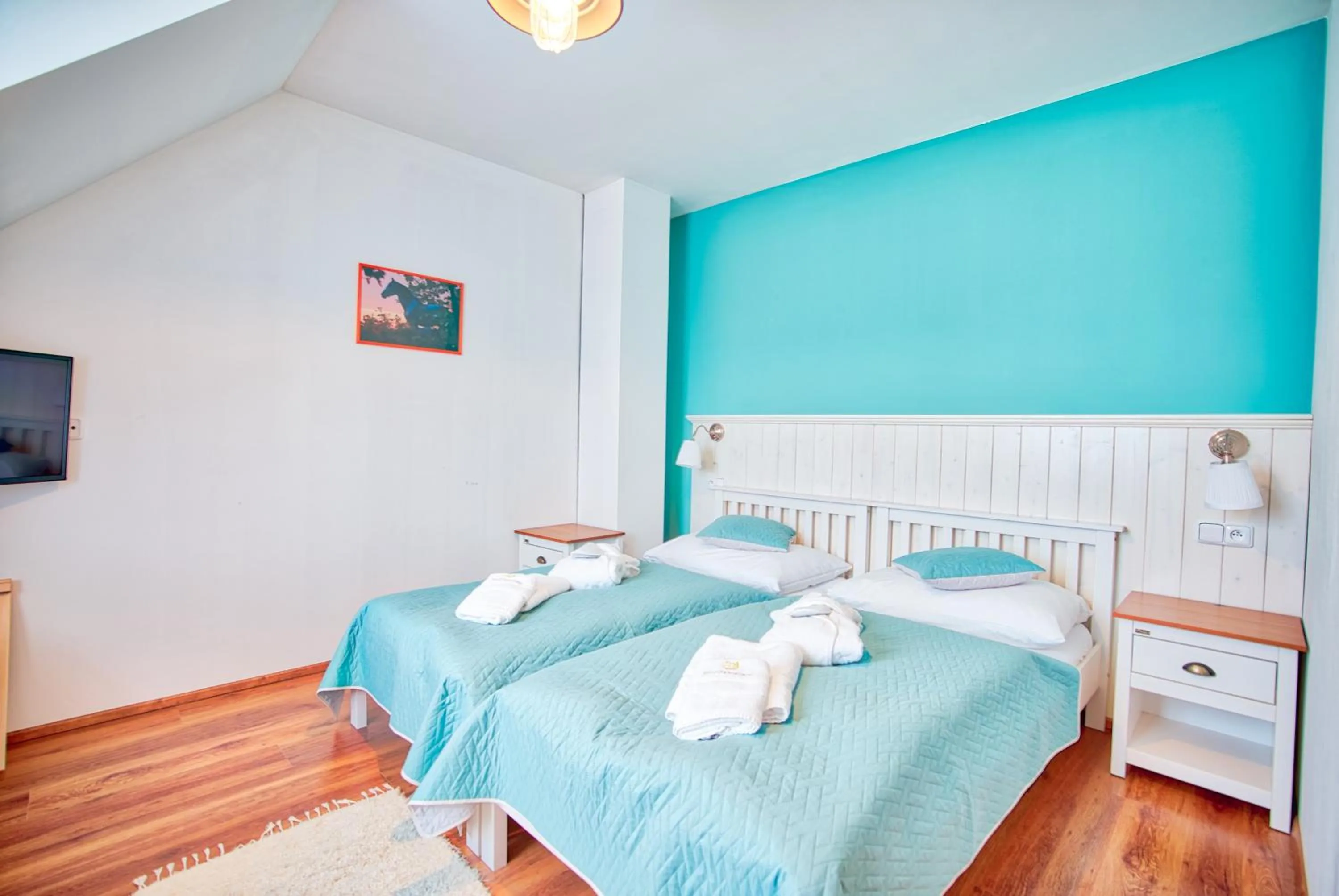 Bed in Hotel U Pekaře - Jítravský Dvorec