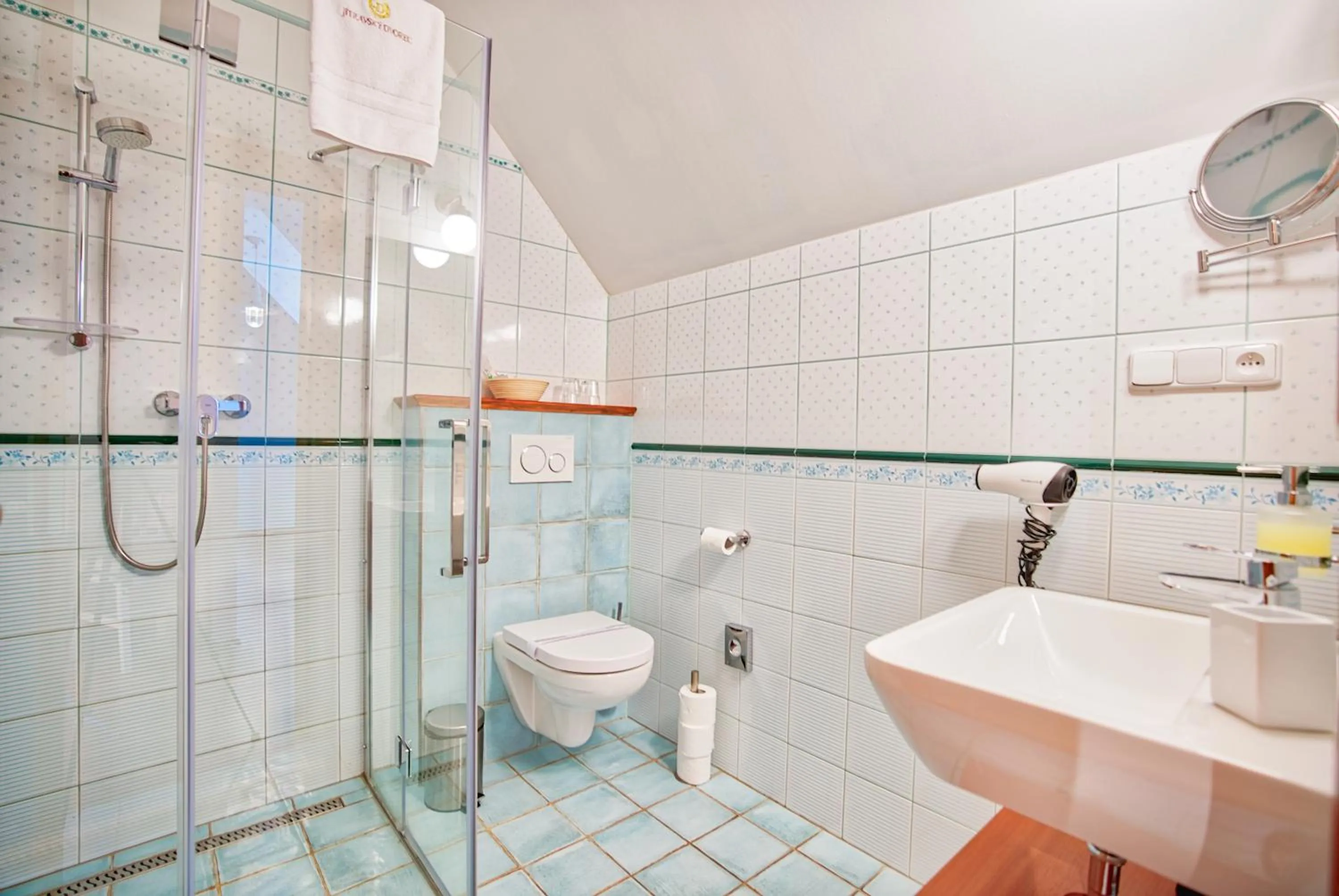 Shower in Hotel U Pekaře - Jítravský Dvorec