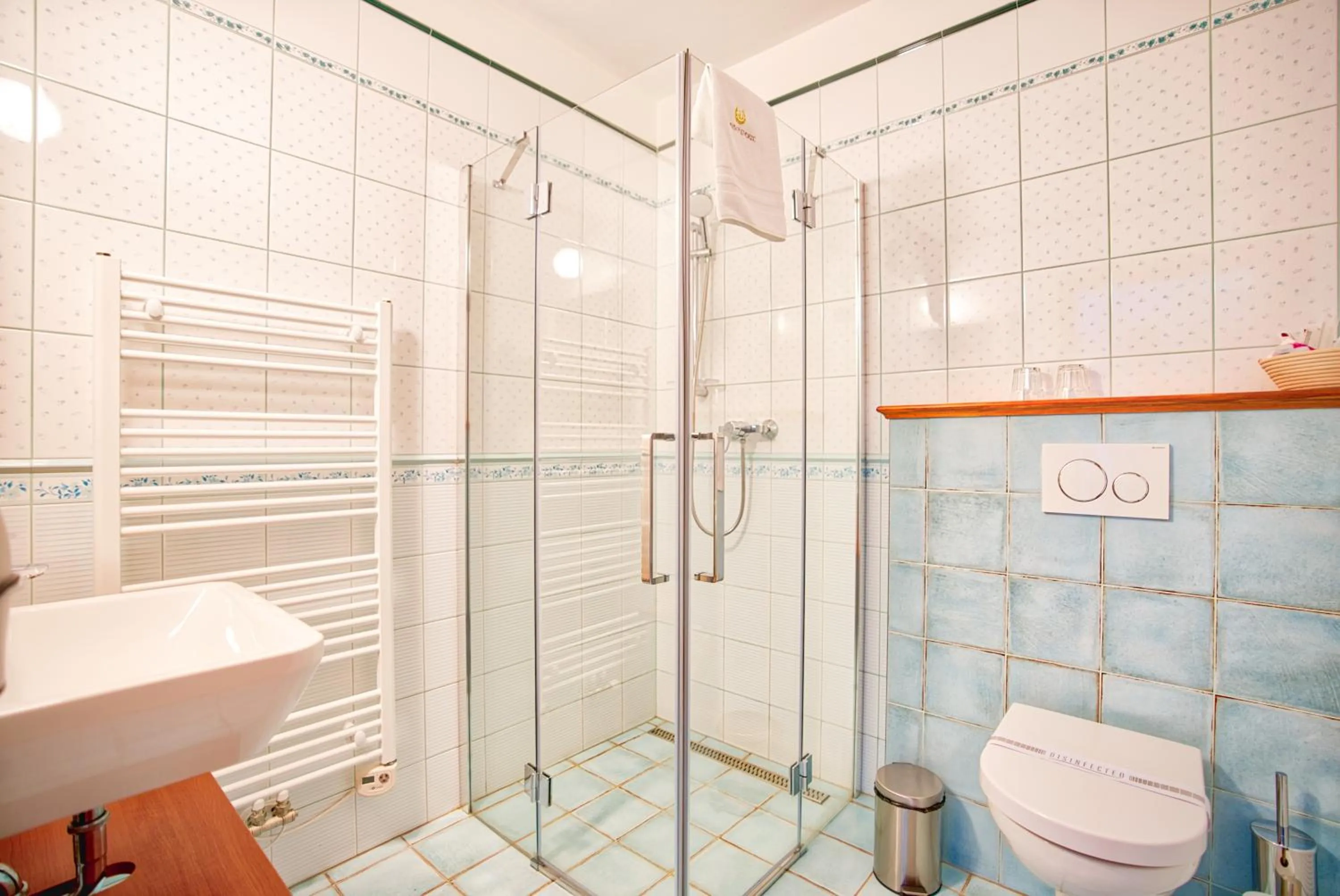 Shower in Hotel U Pekaře - Jítravský Dvorec