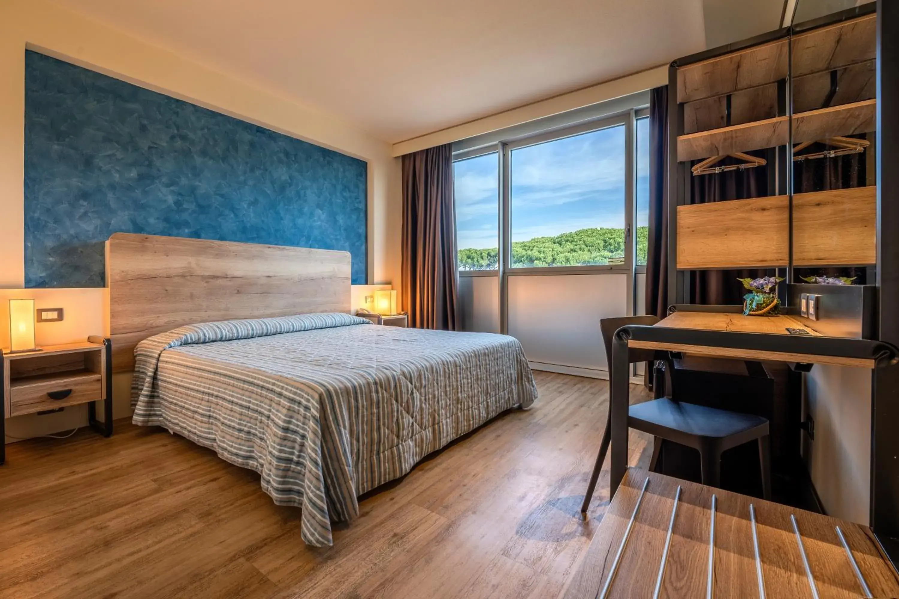 Bed in Hotel Galilei Bed in Hotel Galilei