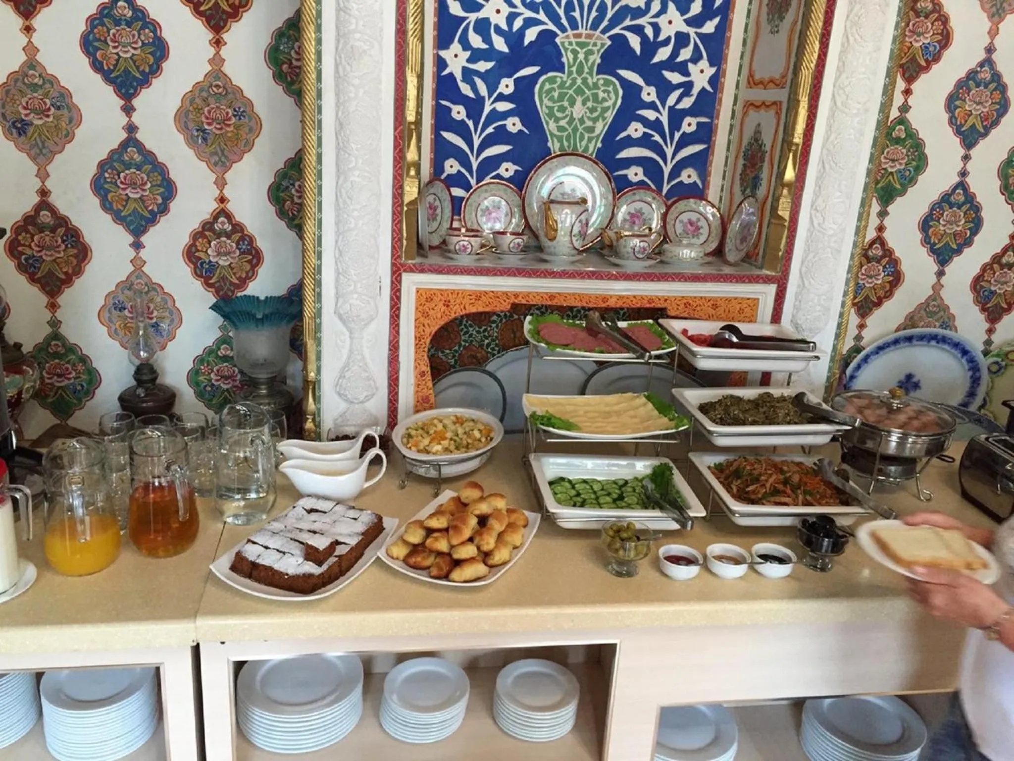 Dining area in Lyabi House Hotel