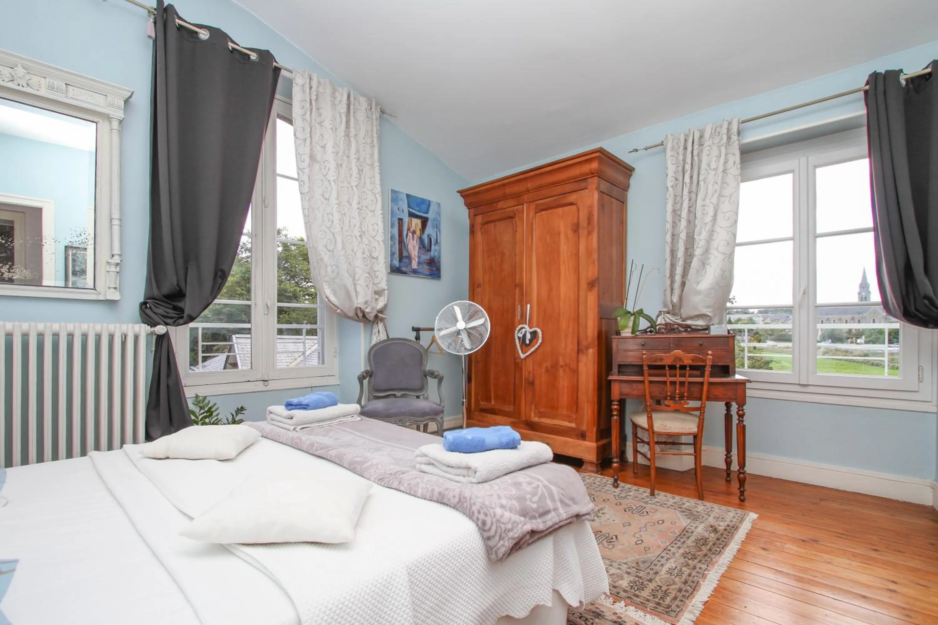 Bed in Manoir des Turets