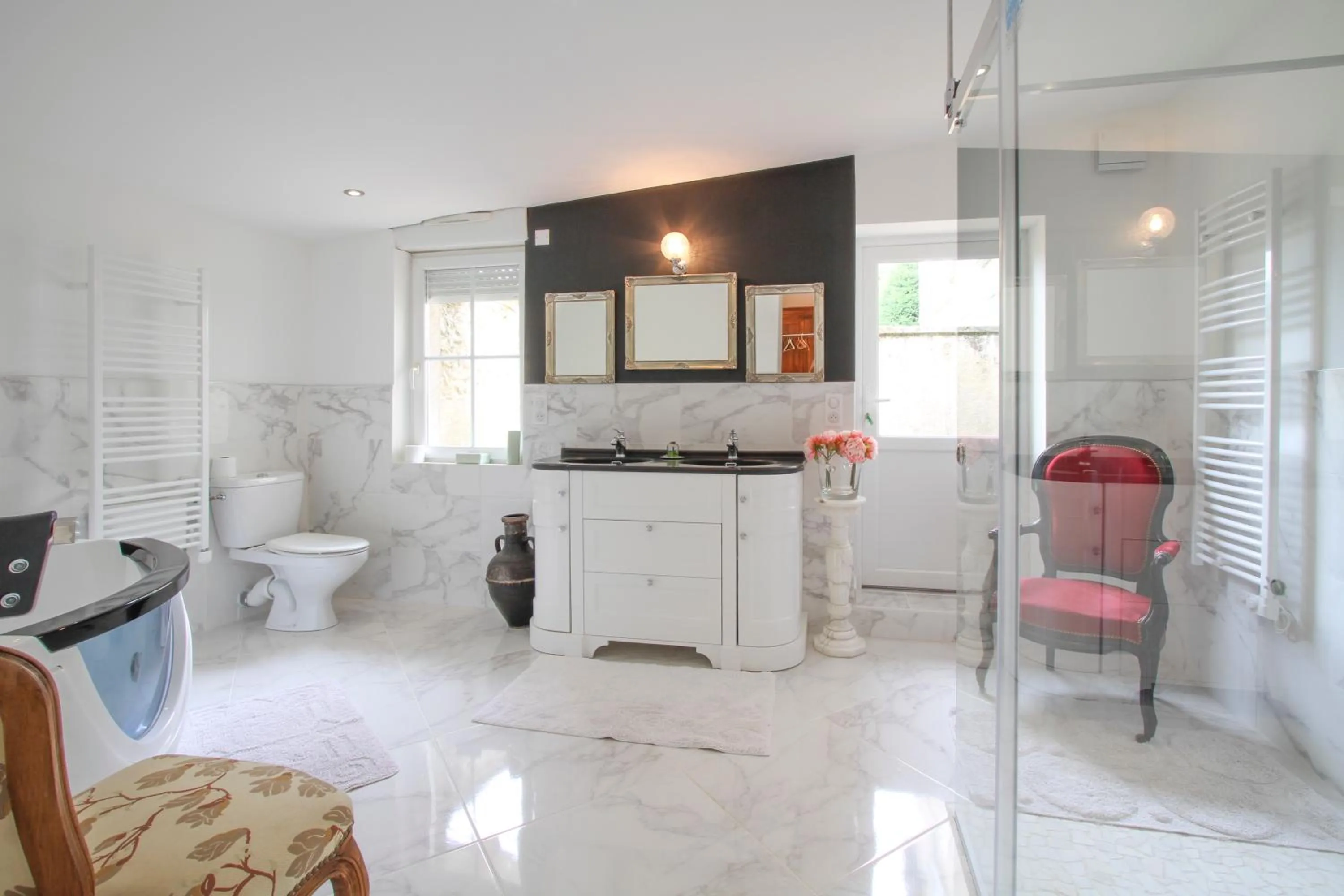 Bathroom in Manoir des Turets