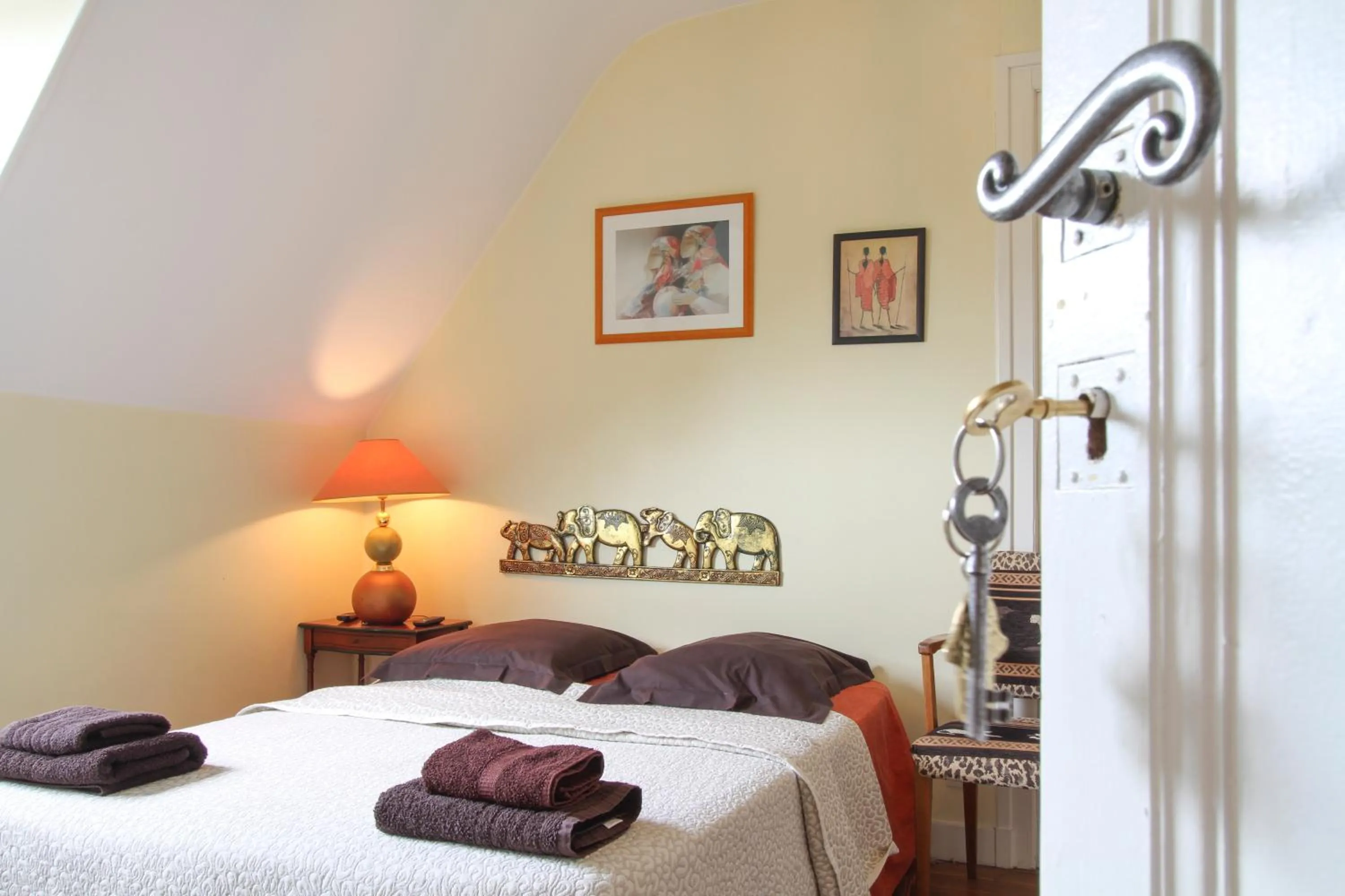 Bedroom in Manoir des Turets