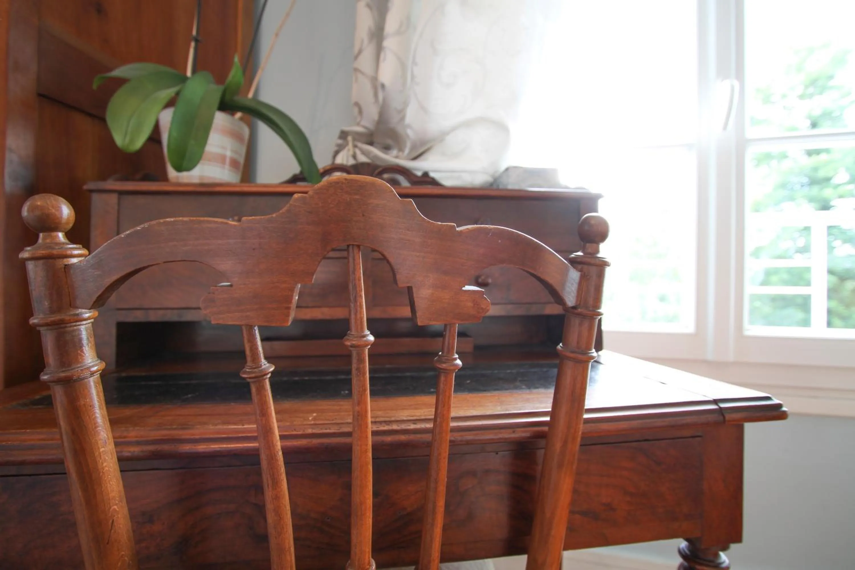 Decorative detail in Manoir des Turets